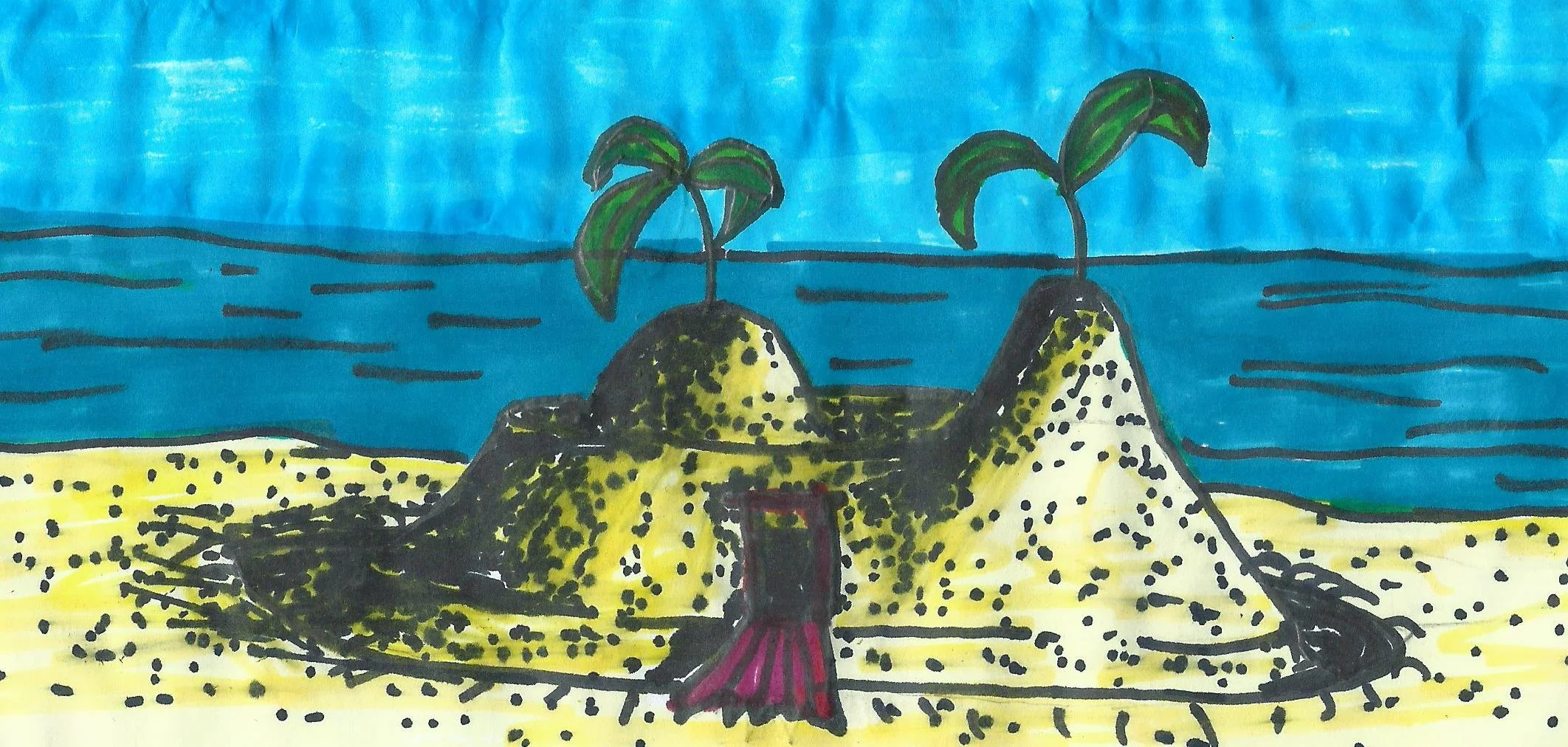 Strange Monkey - sandcastle.jpg