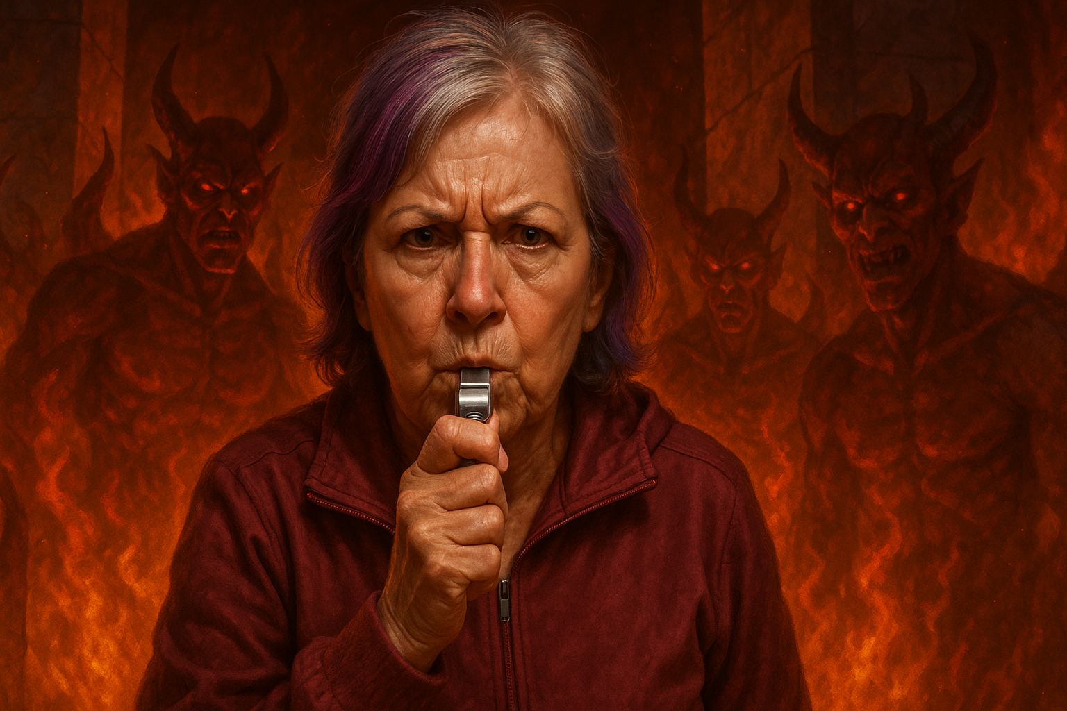 Second Chance - Karen with whistle.png