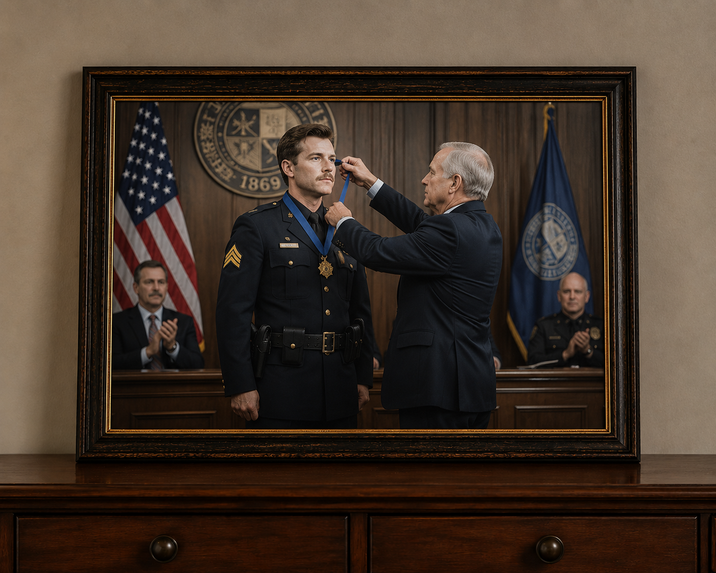 Judgement - Peter recieving Medal of honor.png