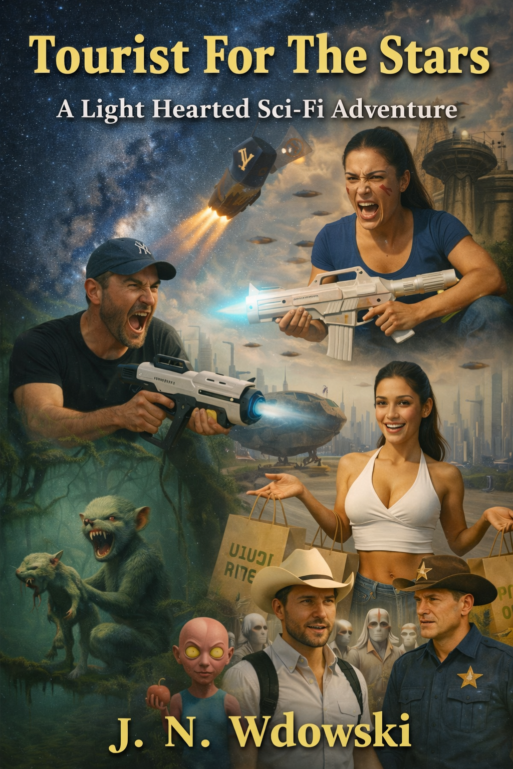 Tourists For the Stars: A Light Hearted Sci-Fi Adventure