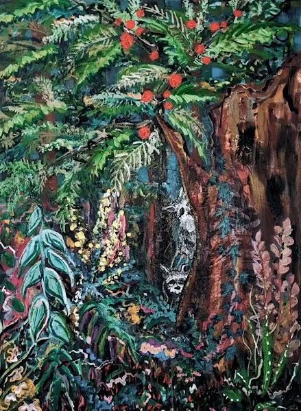 The Dogs of The Woods
acrylic on canvas 