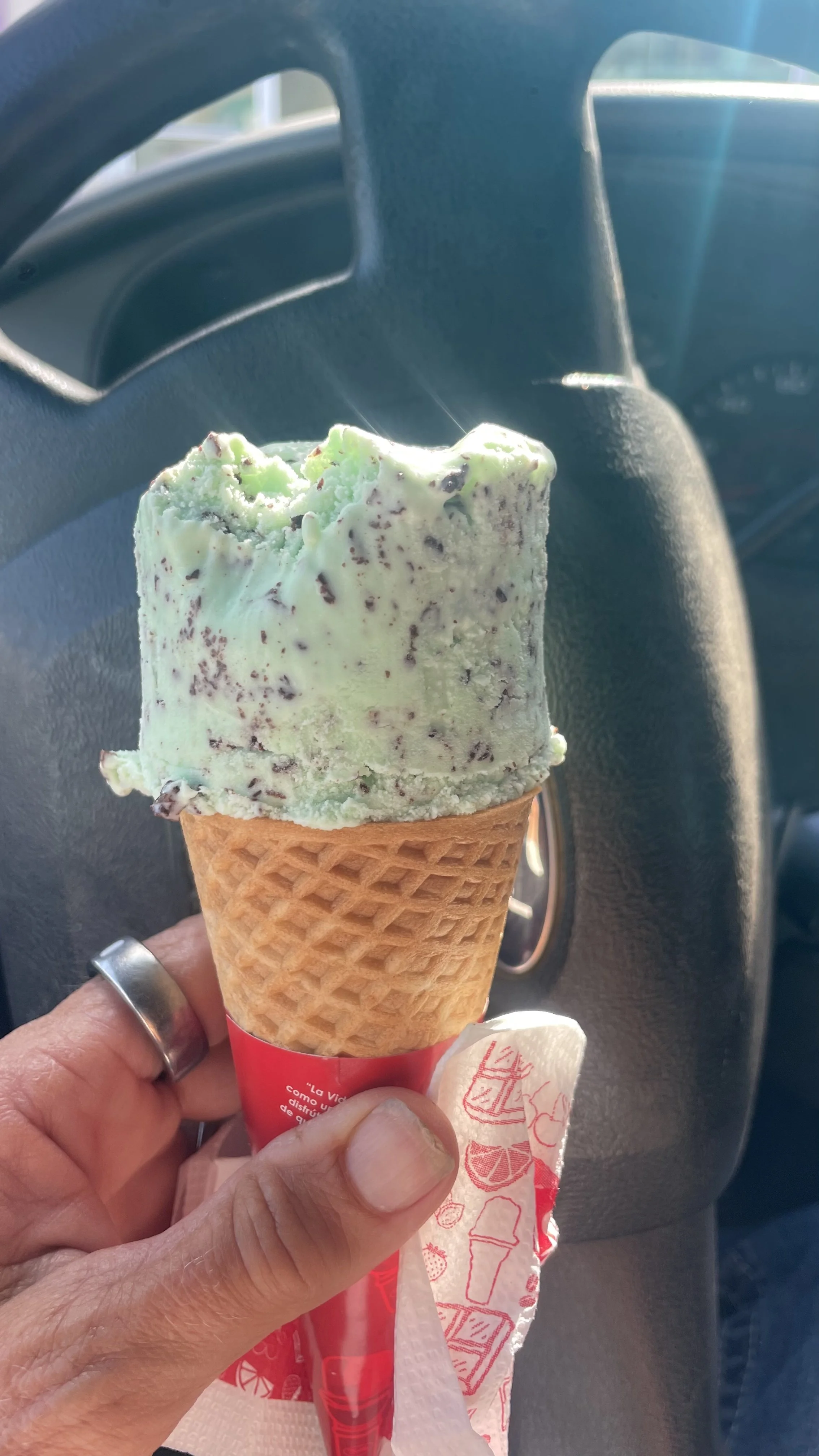 The Ice Cream Stomach (when life feels too full)