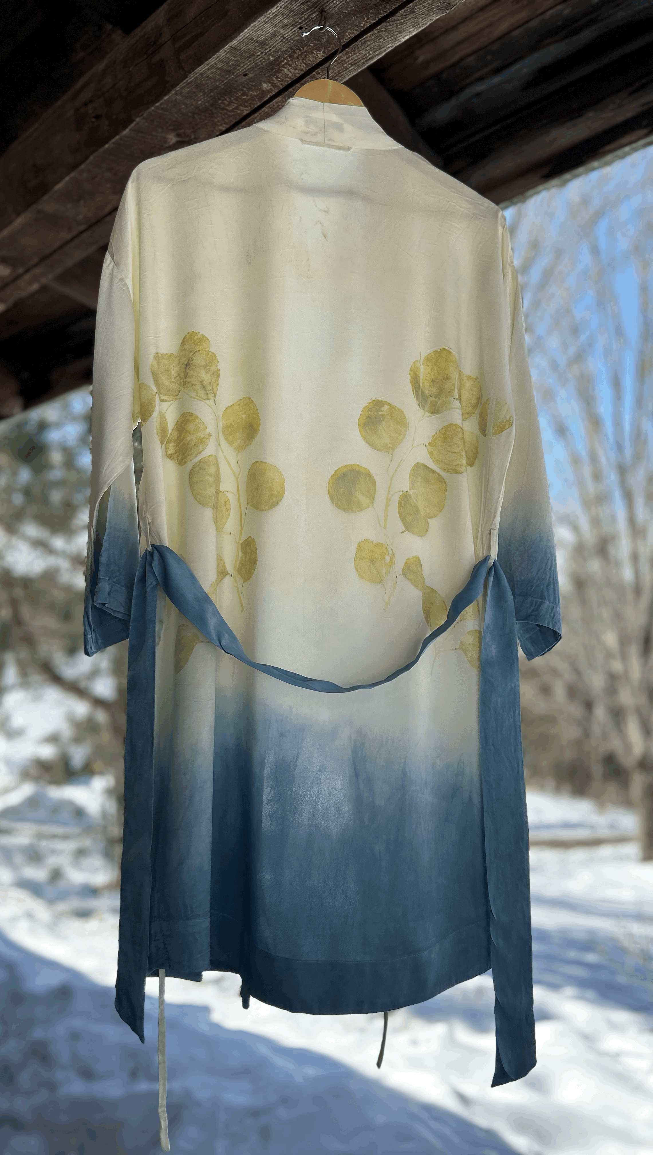 Bouquet Preservation - Silk Robe