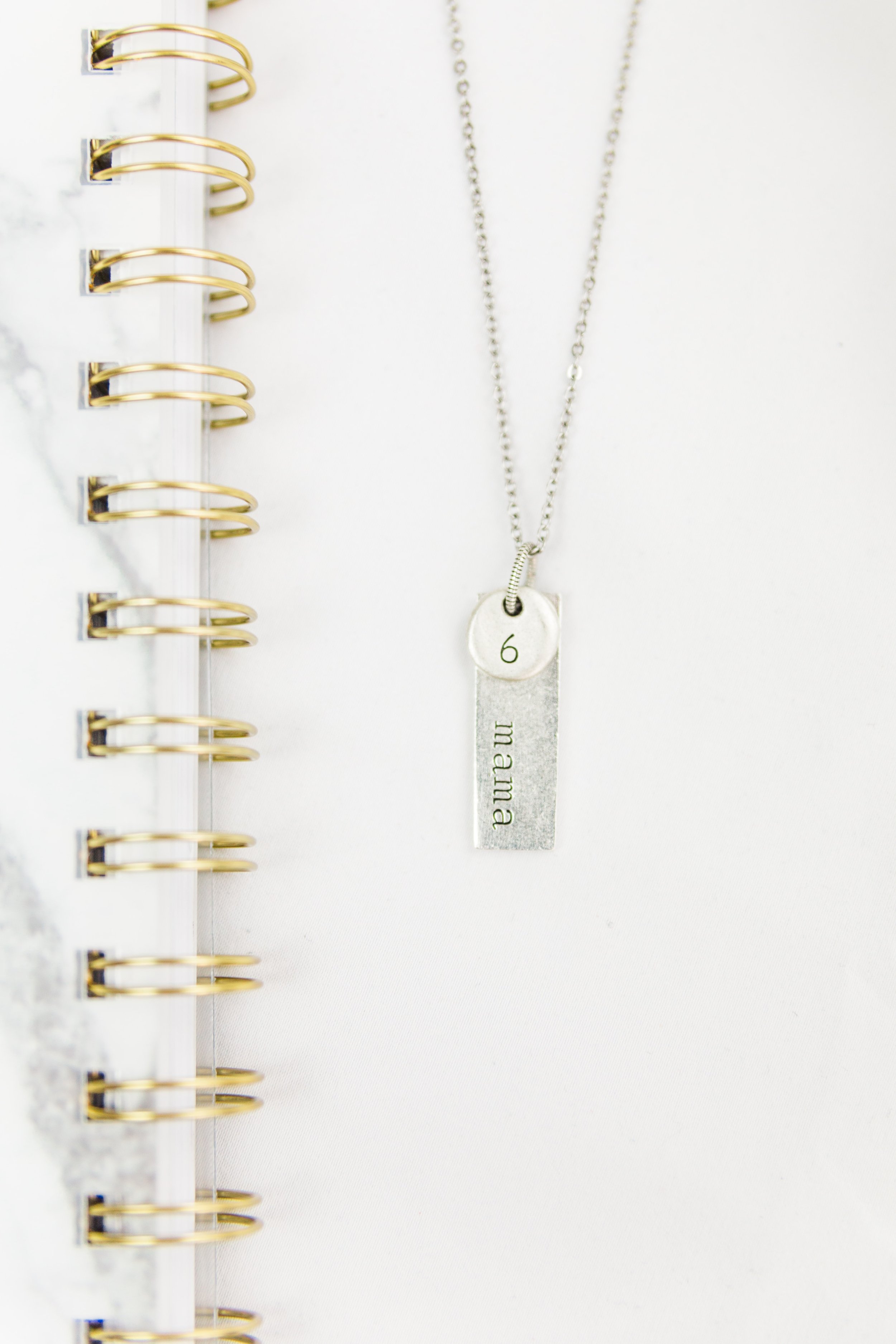 "Mama" Plated Gold Necklace