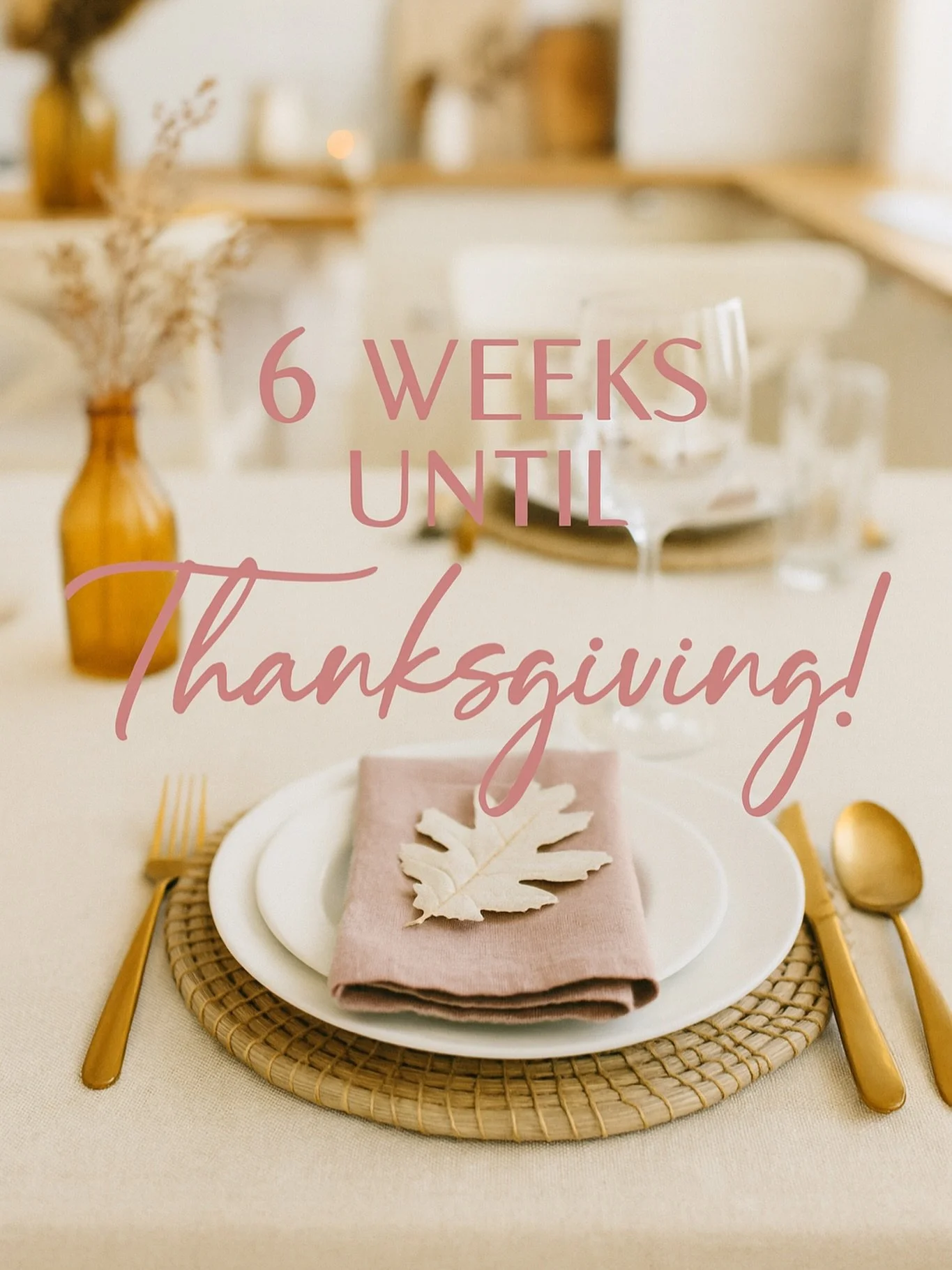 ✨ Can you believe the holidays are almost here?! ✨
 Thanksgiving is just 6 weeks away!

If you&rsquo;re dreaming of a clean, cozy home before the guests arrive (or a reset after the festivities), we&rsquo;ve got you covered. 🧽

From deep cleans to m