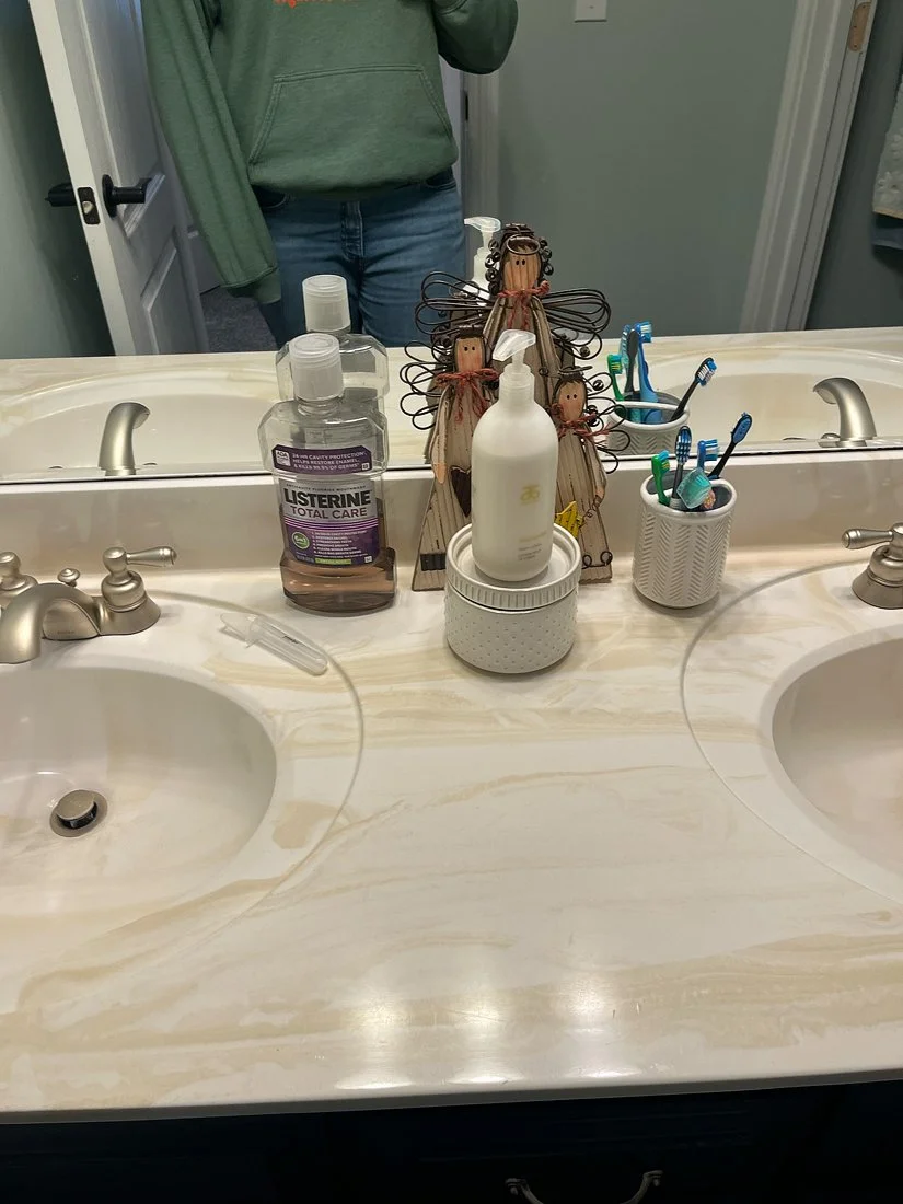 Bathroom Vanity After
