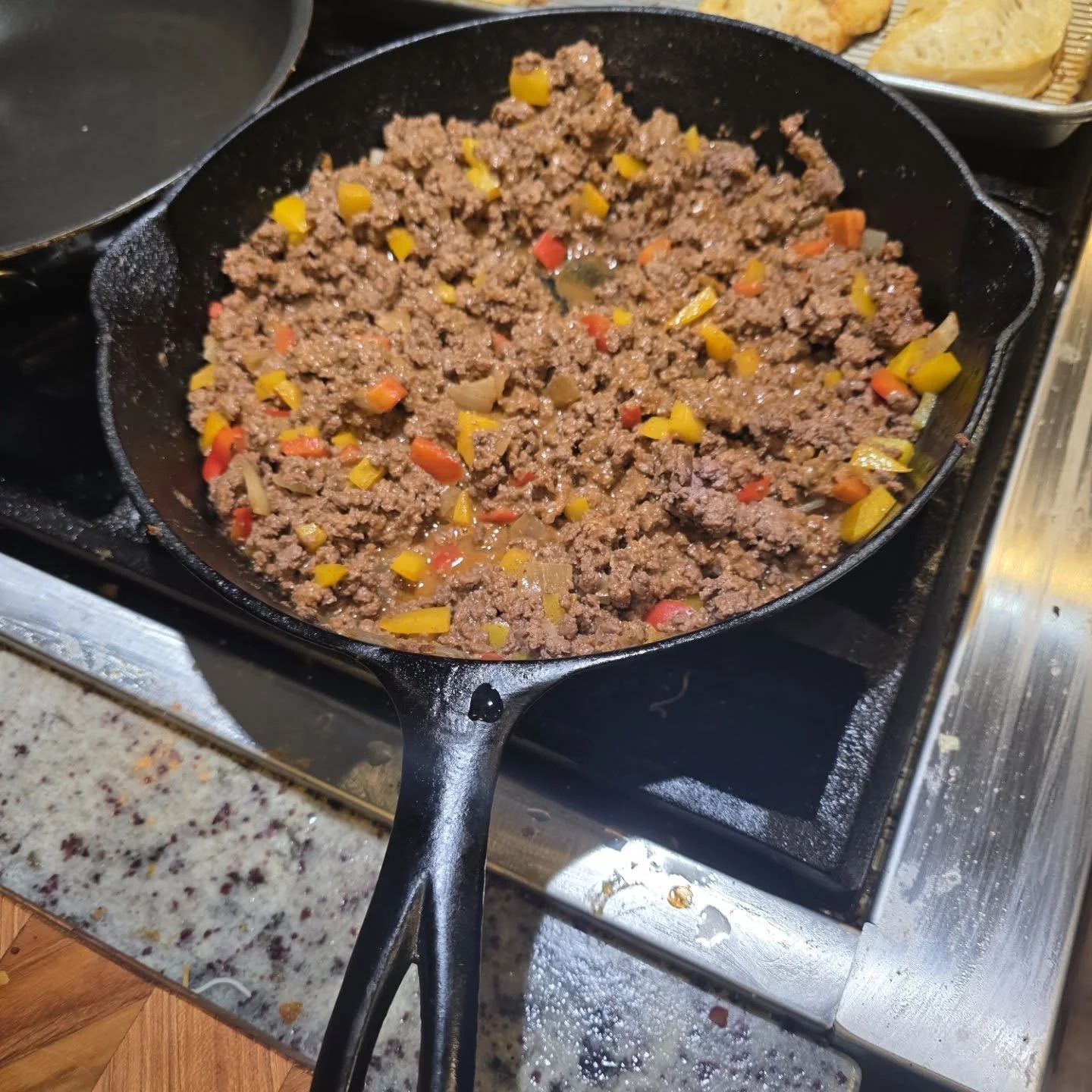 Checkout this must do Taco Tuesday recipe. We used ground venison, onion, peppers and cheese in a buttermilk biscuit dough. Took all of 20 minutes to make.  Video we used in the comments.