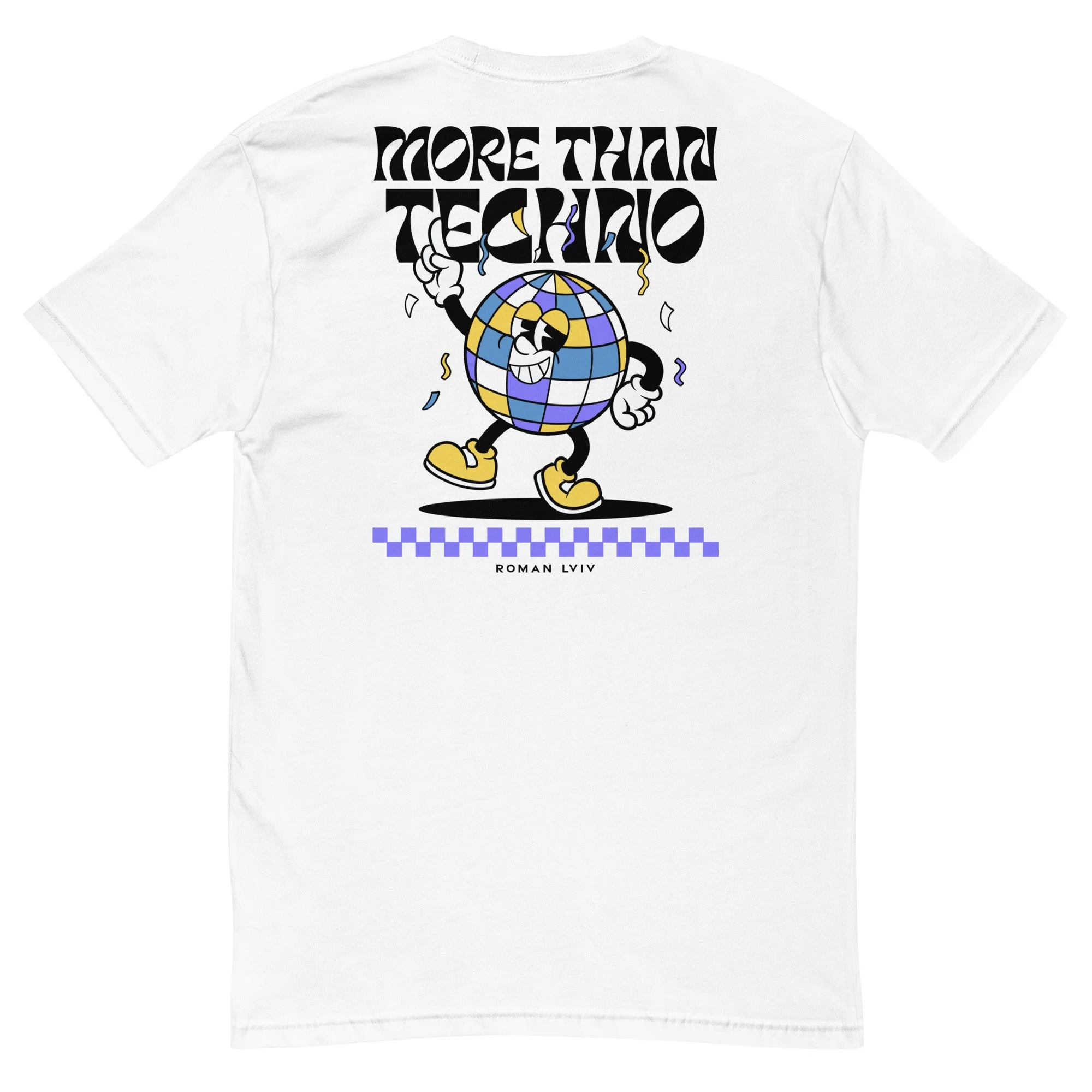 Roman LVIV MORE THAN TECHNO Short Sleeve T-Shirt