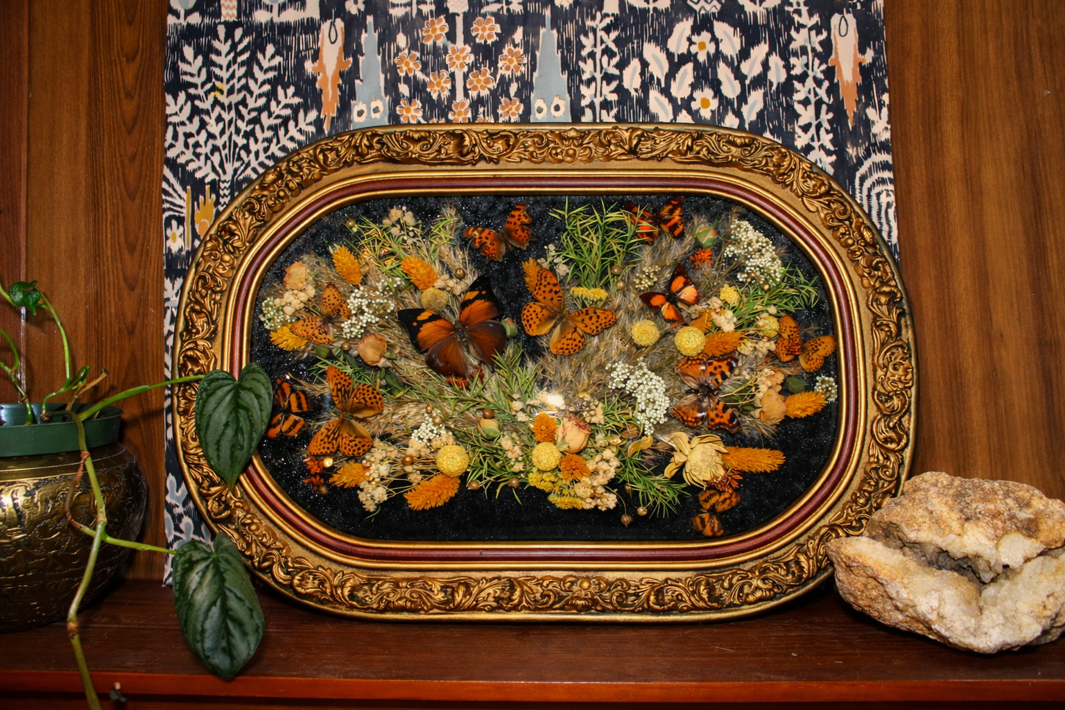 Antique Butterfly Reliquary