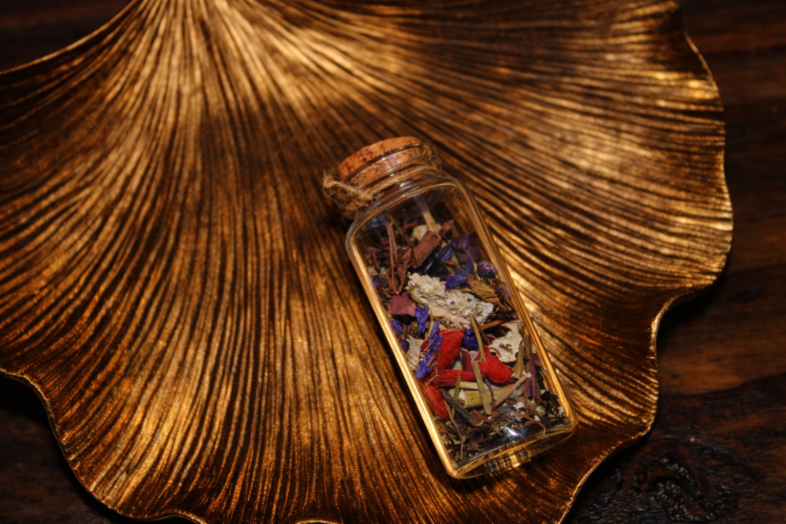 Rhodonite & Botanical Balance Bottle