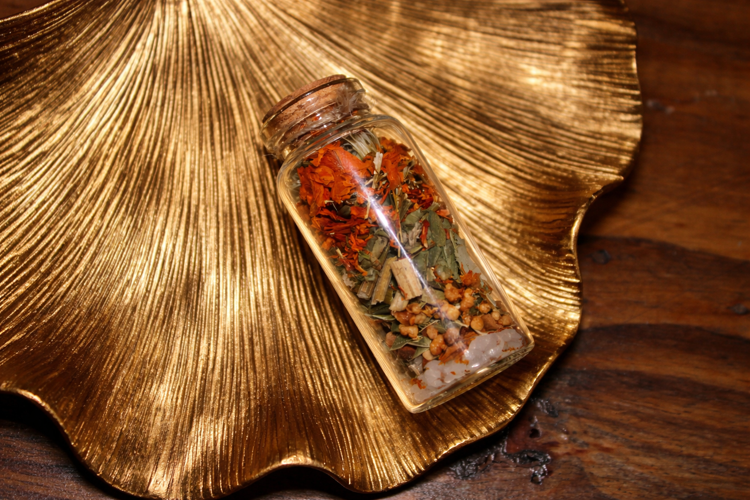 Clear Quartz Intention Bottle