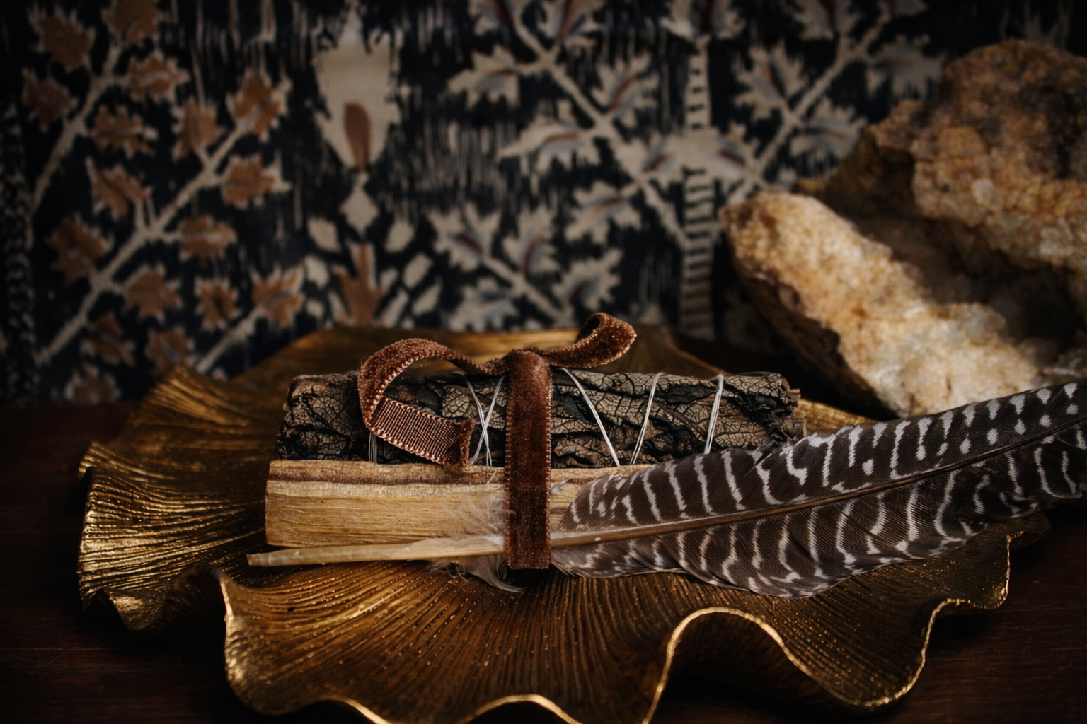 Black Sage, Palo Santo & Feather Bundle