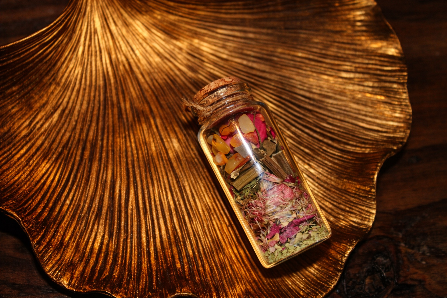 Yellow Agate • Clarity & Steady Energy Bottle