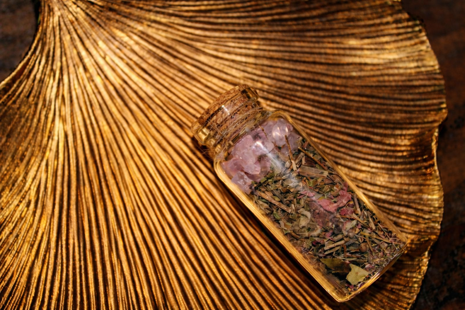 Rose Quartz & Botanical Blend