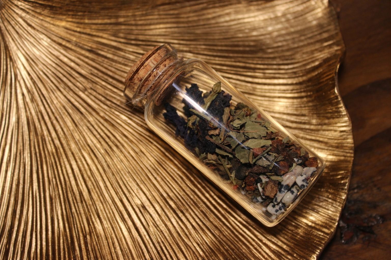 Dalmatian Jasper Intention Bottle