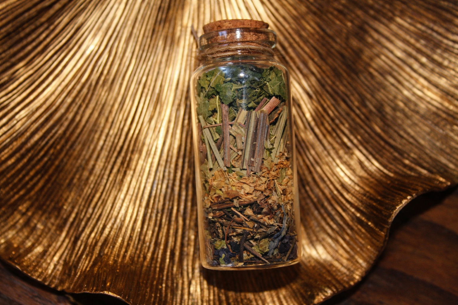 Moss Agate Botanical Intention Bottle