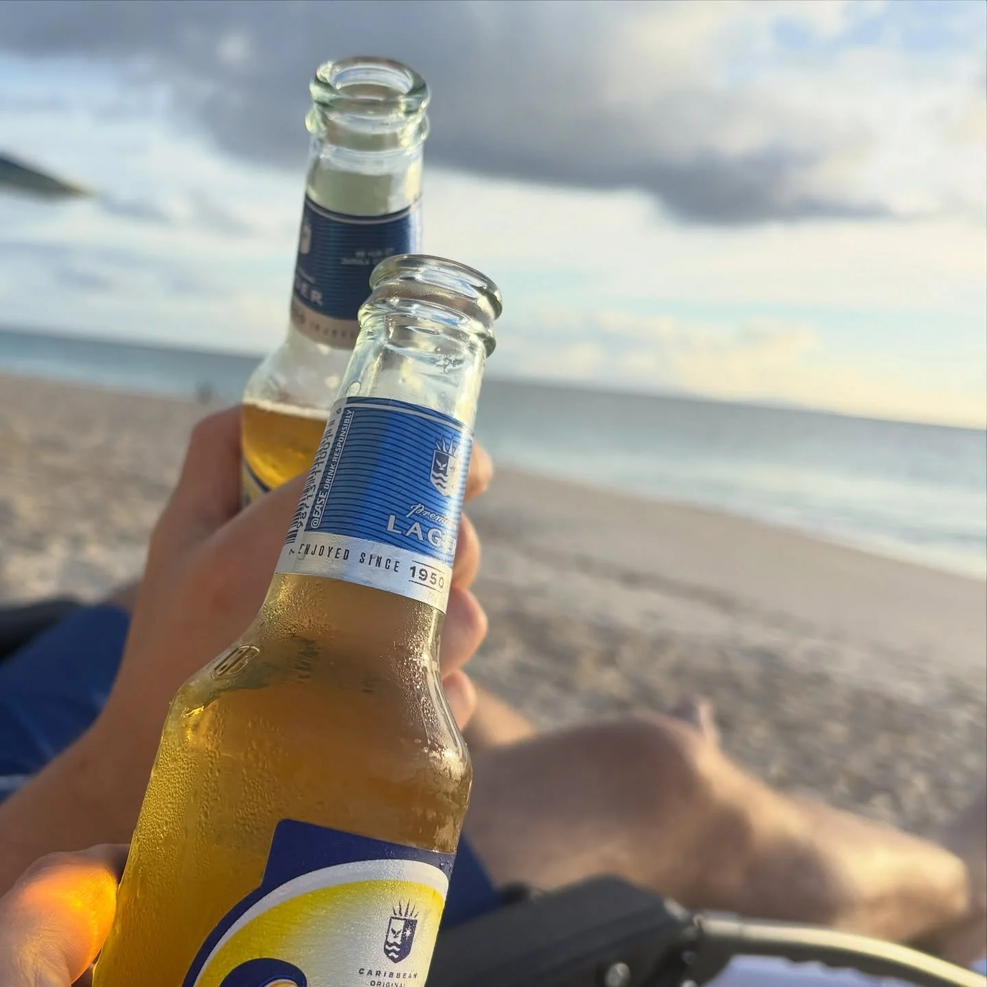 Cheers. Another great sundowner at darkwood #darkwood #antigua #jolly harbour