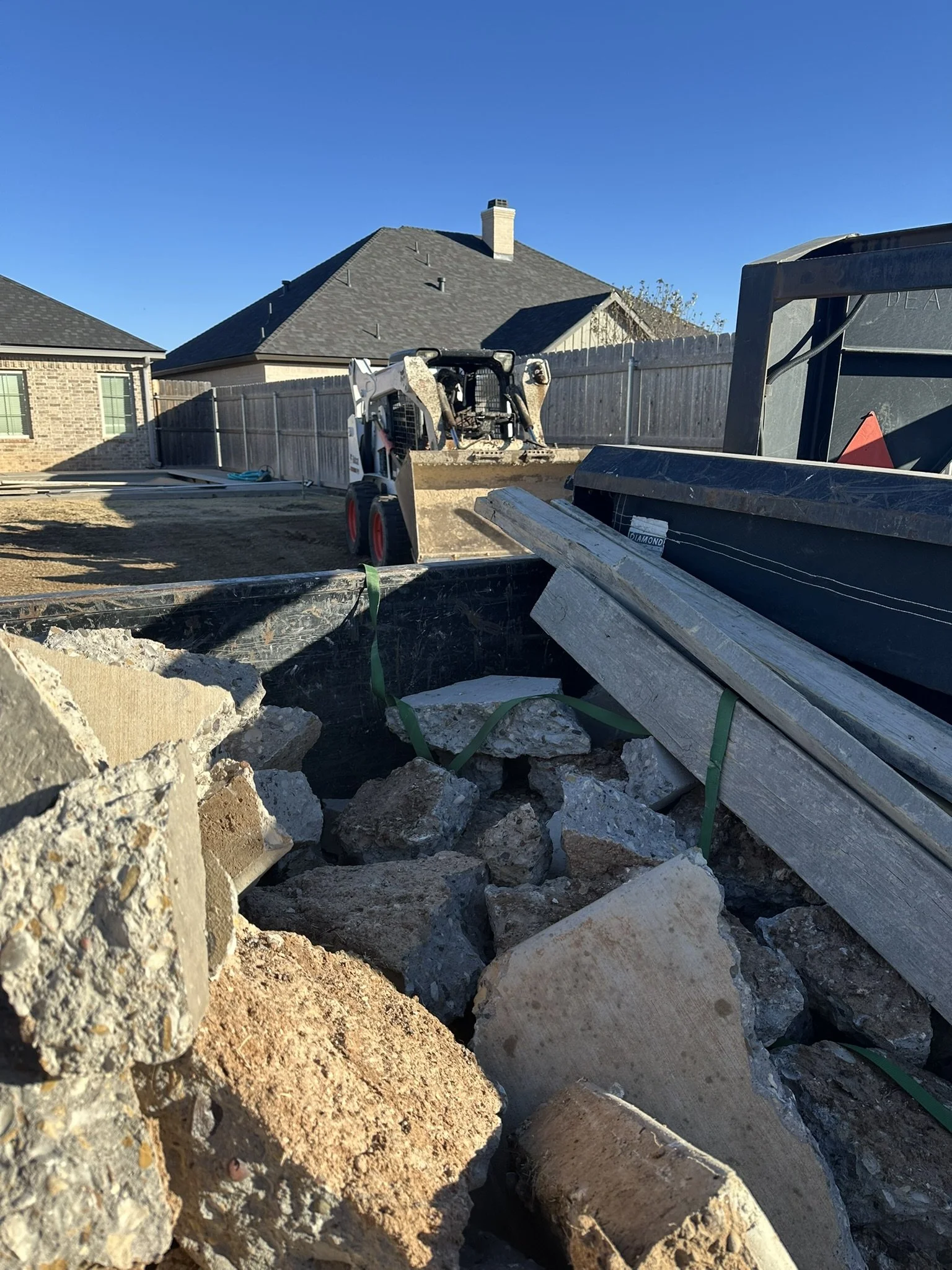 Concrete Demolition done by Chinos Concrete in Idalou, TX