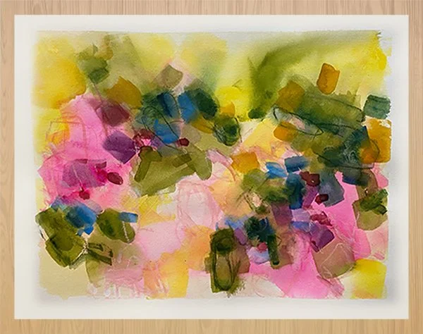 POPSICLE   : Watercolor (24-1/2 x 19) - click for more info or purchase