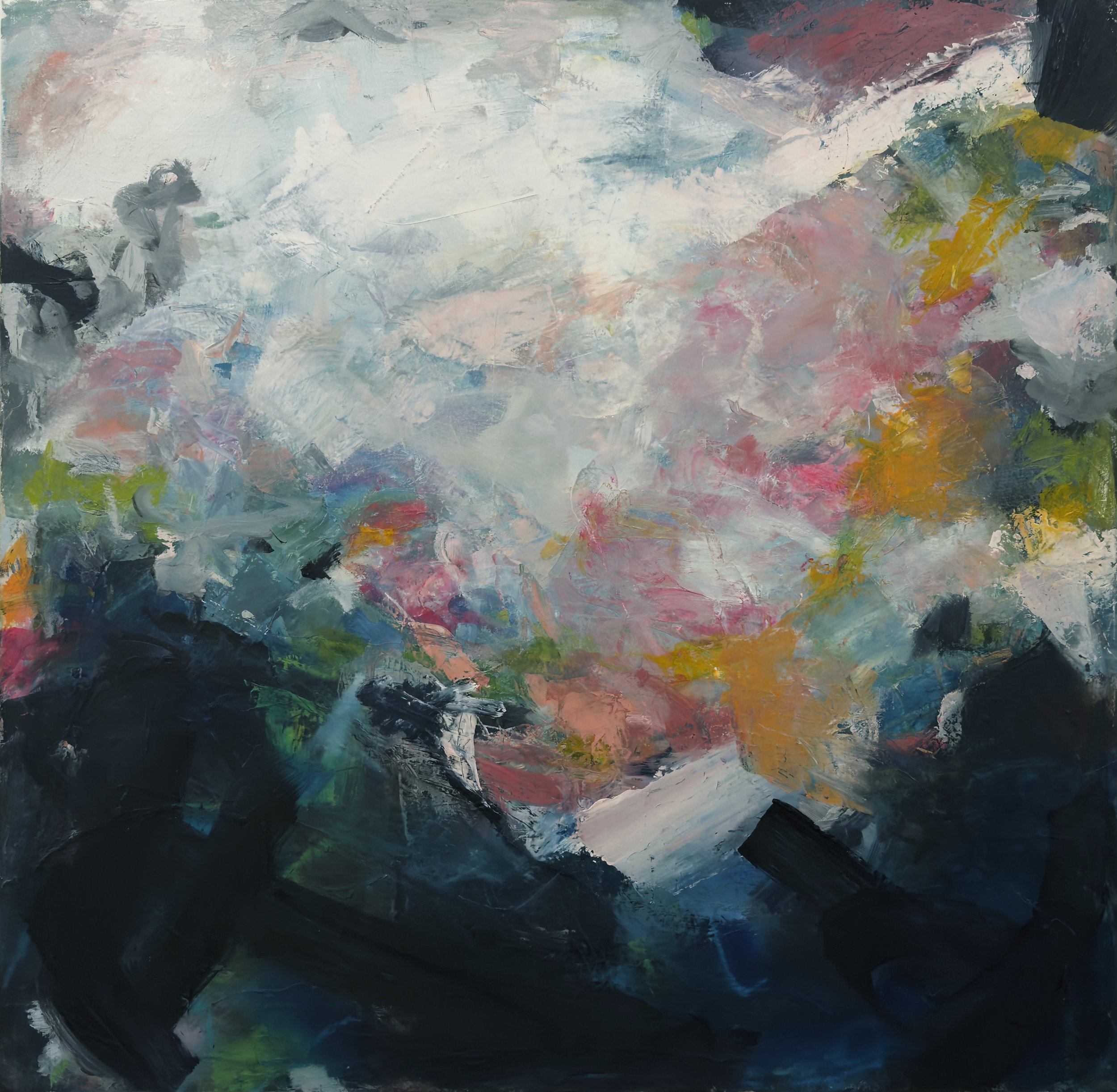 ABRAXAS : oil on canvas (AA x BB)