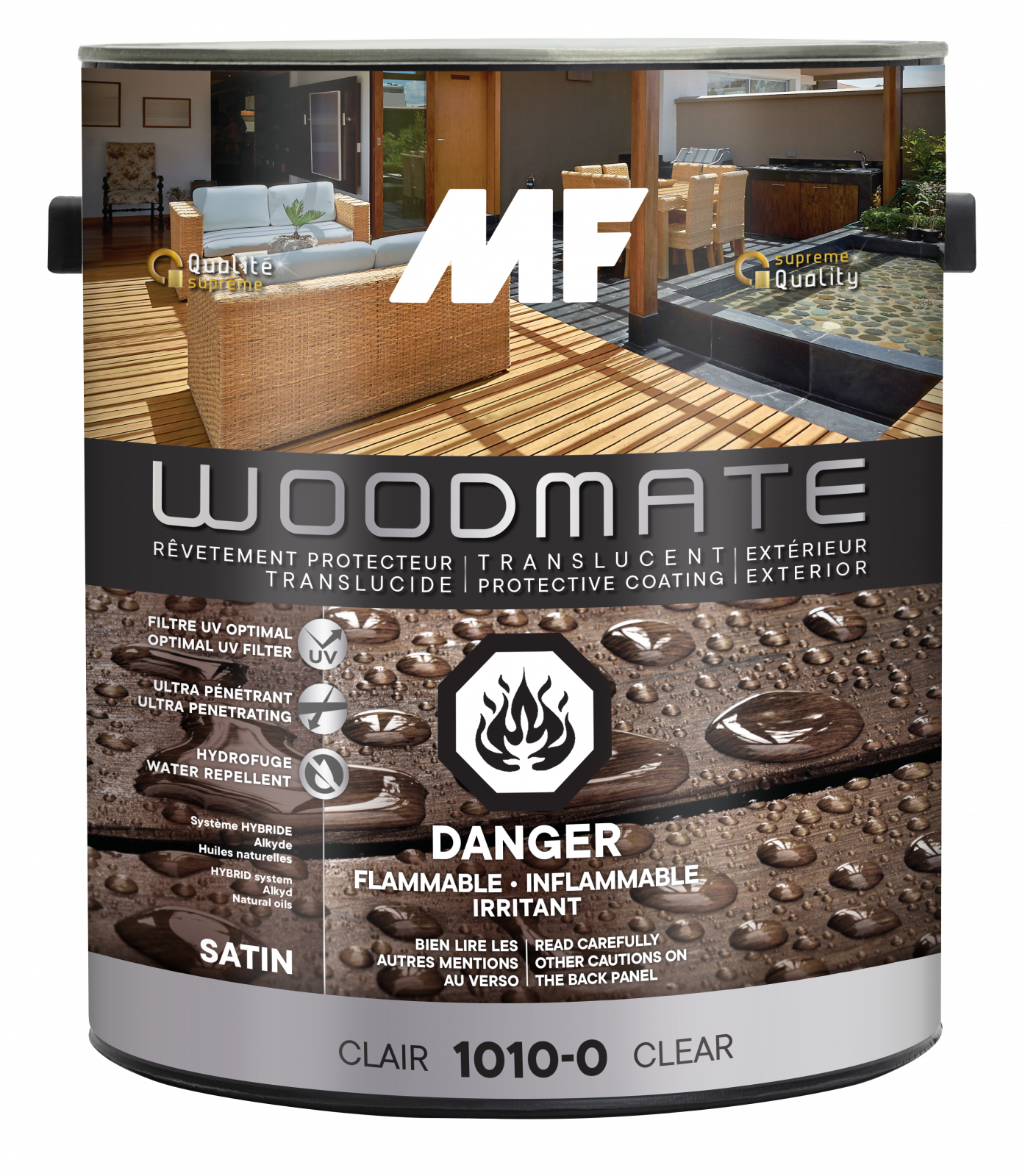 WOODMATE TRANSLUCIDE 1010 - Peinture MF