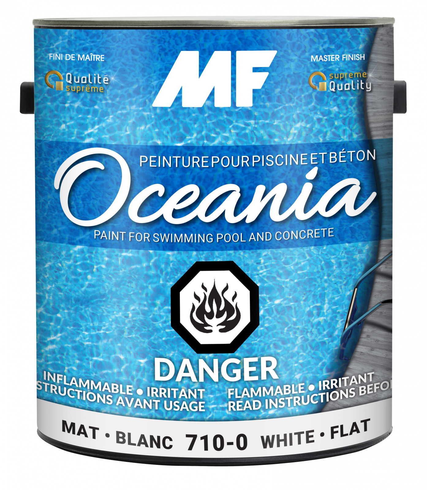 Peinture à piscine Oceania - Peinture MF