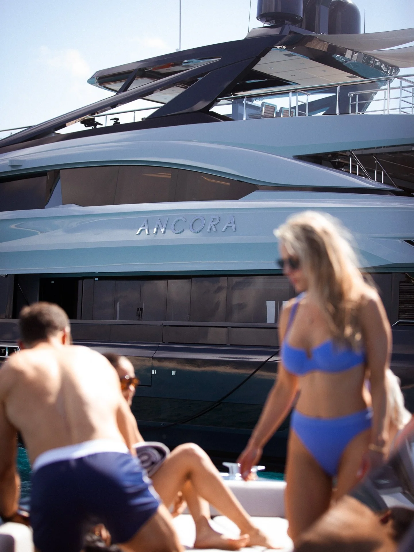 Sun on skin. Salt in the air.
Life unfolds differently aboard Ancora &mdash; where design, leisure, and the sea meet in perfect balance.