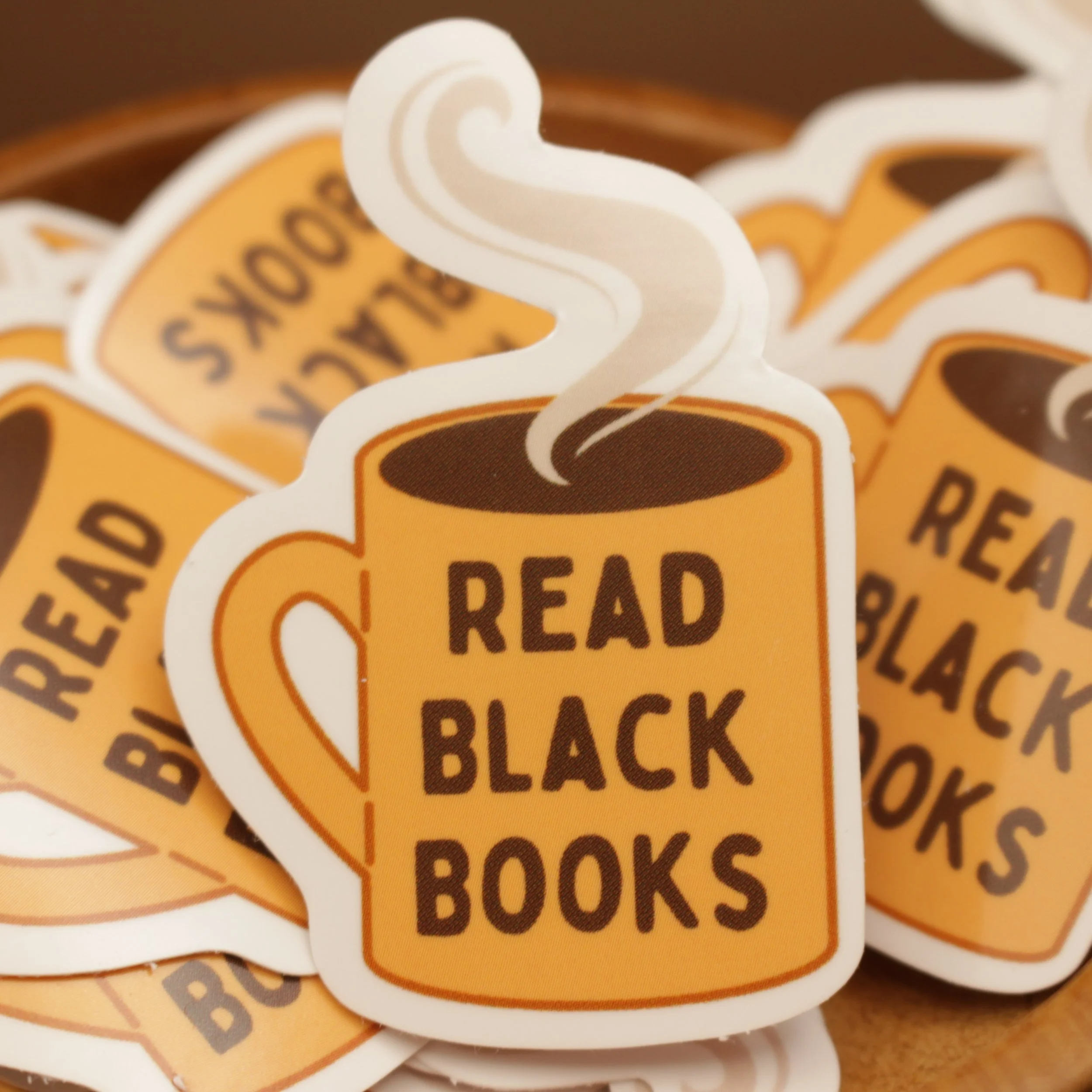 Read Black Books Sticker