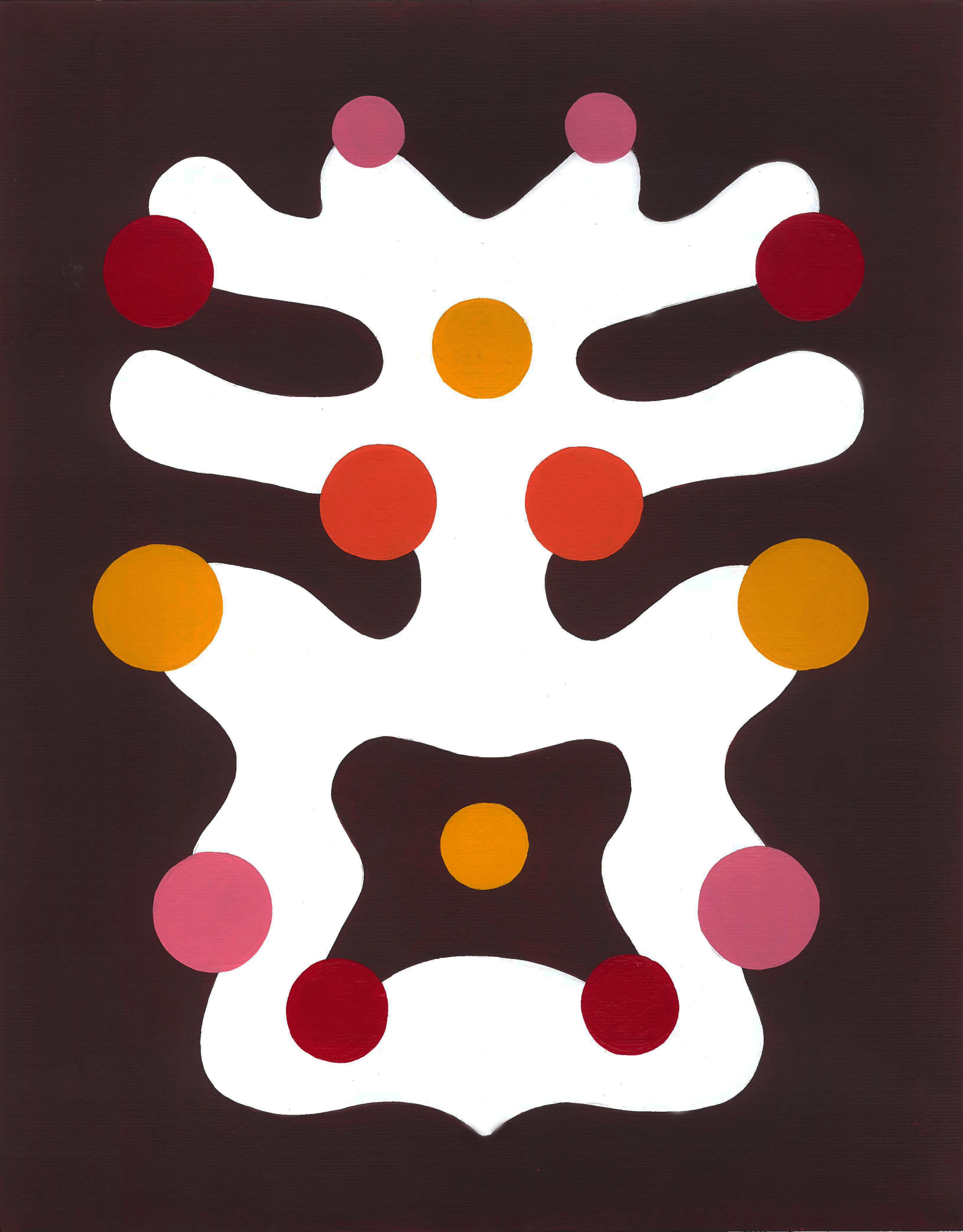 Form #13, Original Painting on Paper