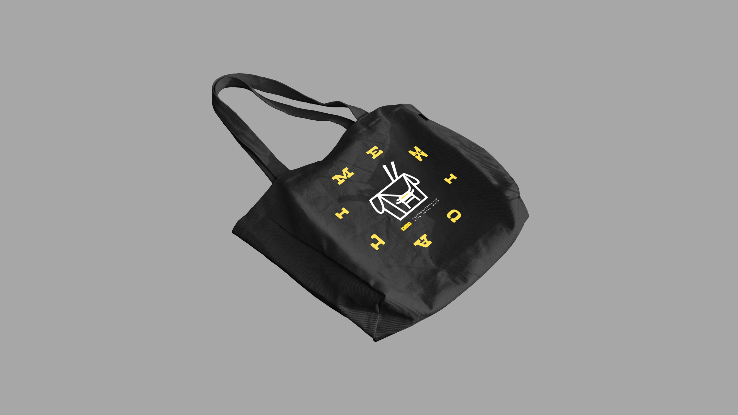 Tote bag caja de comida china de Mexicali