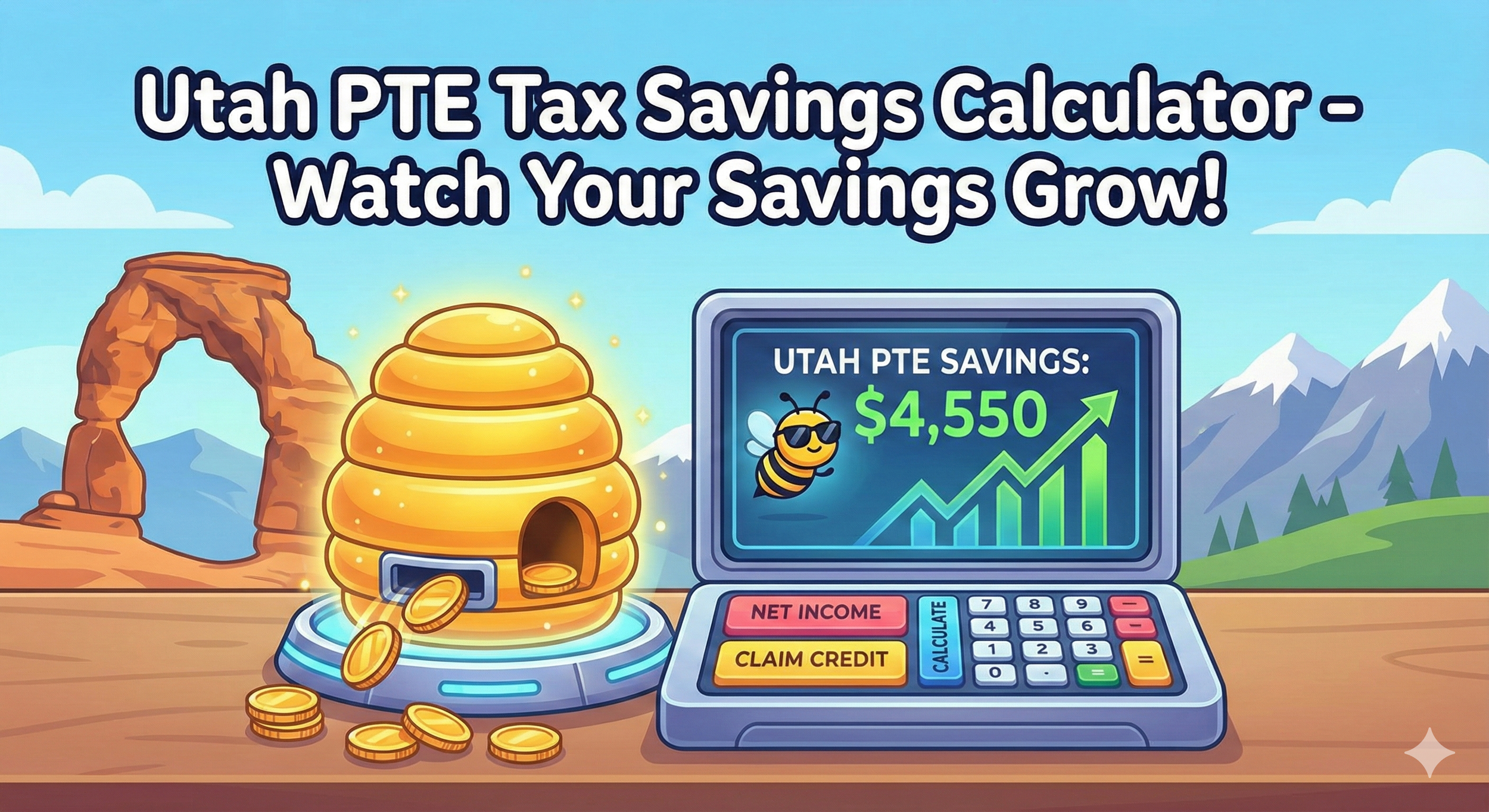 Utah PTE Tax Savings Calculator