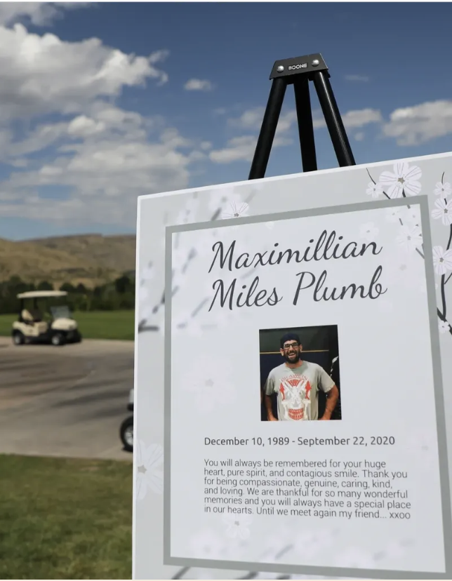 Max Plumb Memorial Golf Tournament