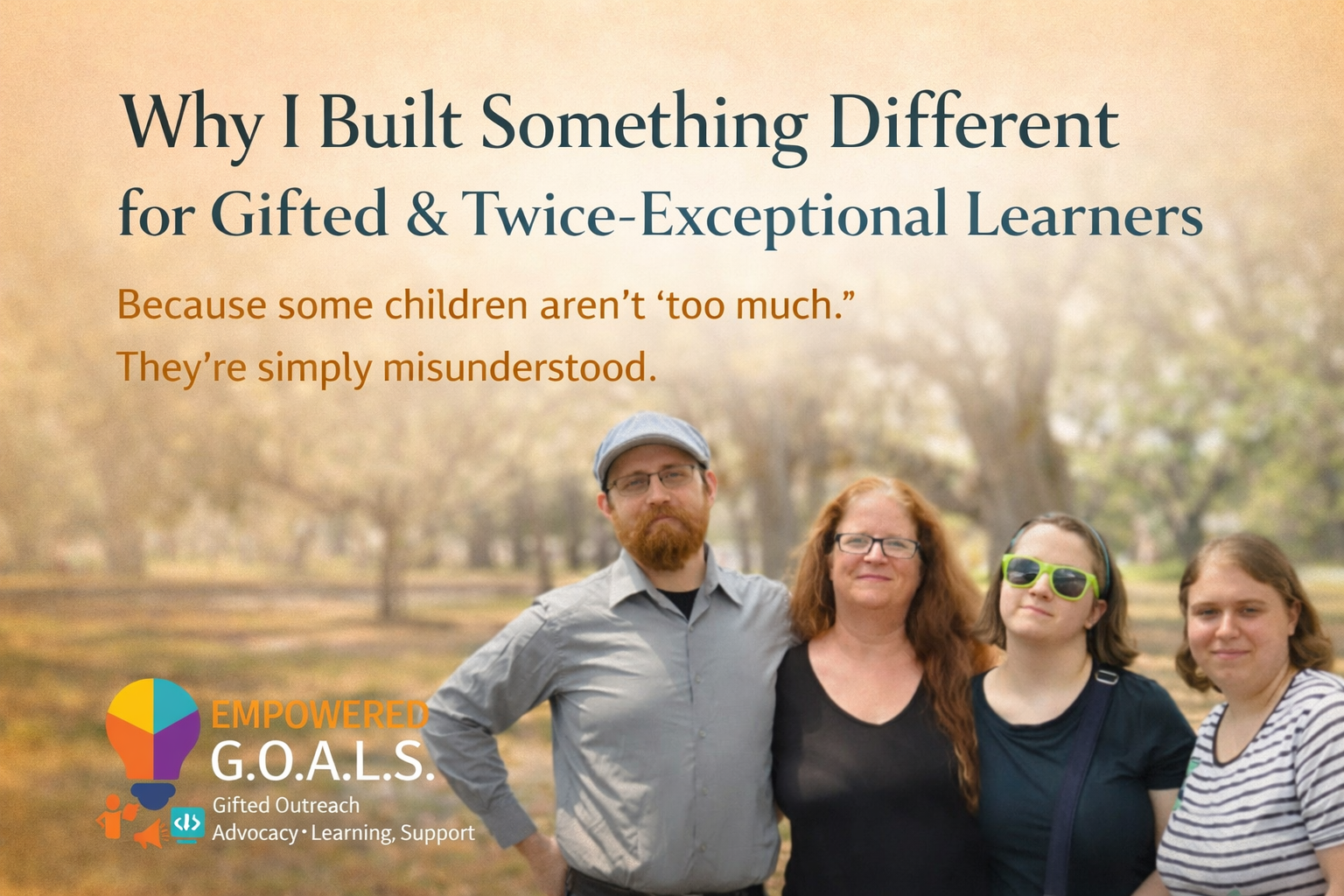 Why Gifted and Twice-Exceptional Learners Need a Different Kind of Education