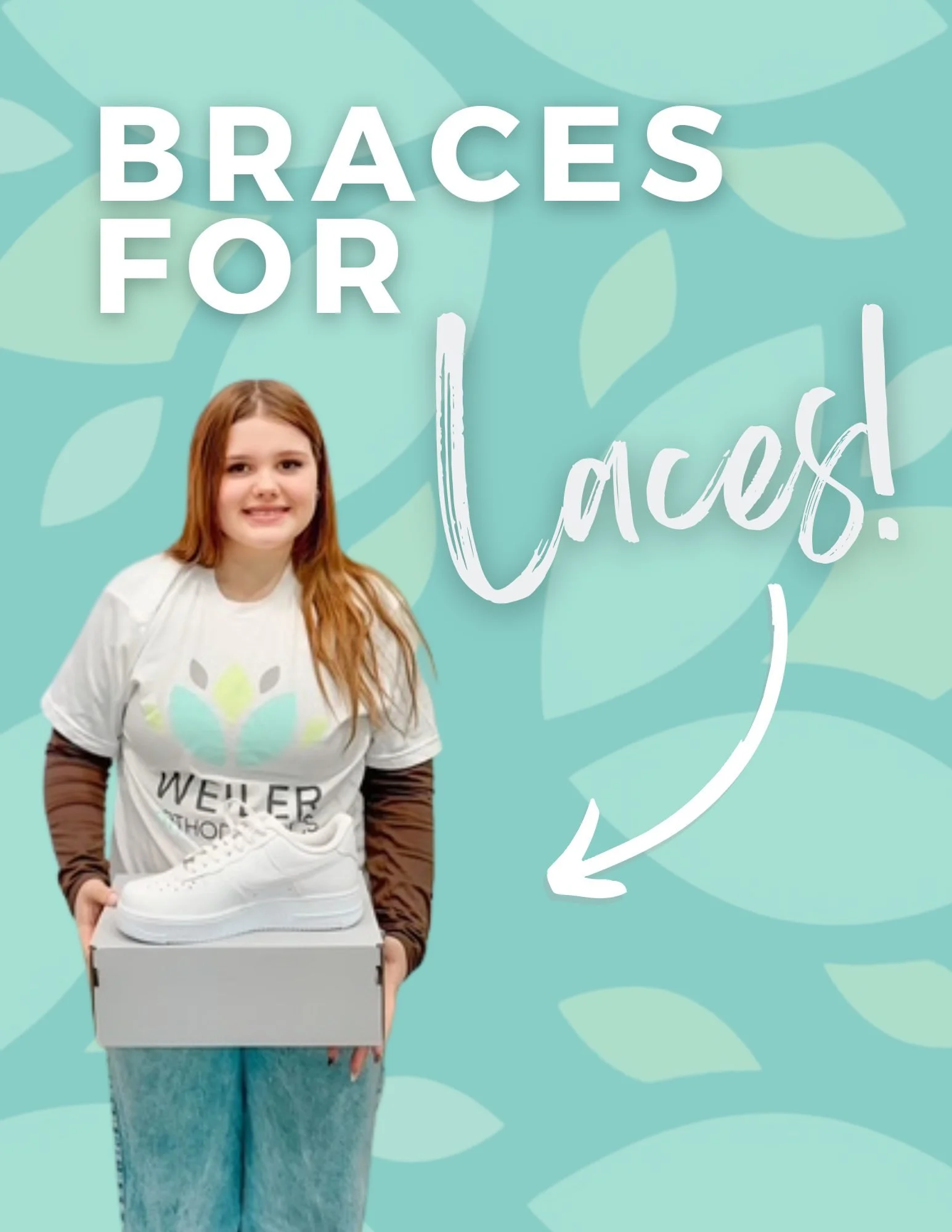 Braces for laces and smiles on faces! Either way, we've got you covered ✔

#HarrisonburgVA #braces #orthodontist #smile #OrthodonticCare