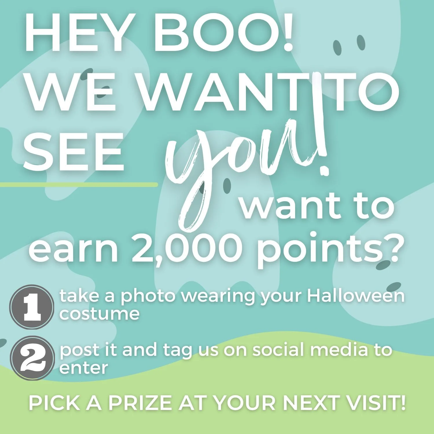 We've got a SPOOKTACULAR treat for you! 👻🎃

No tricks, just treats (and 2,000 Weiler Rewards points)! 🦇

We're DYING to see our patients' fang-tastic Halloween costumes, and we've got a BOO-tiful way for you to earn some extra rewards!

👻 Creep i