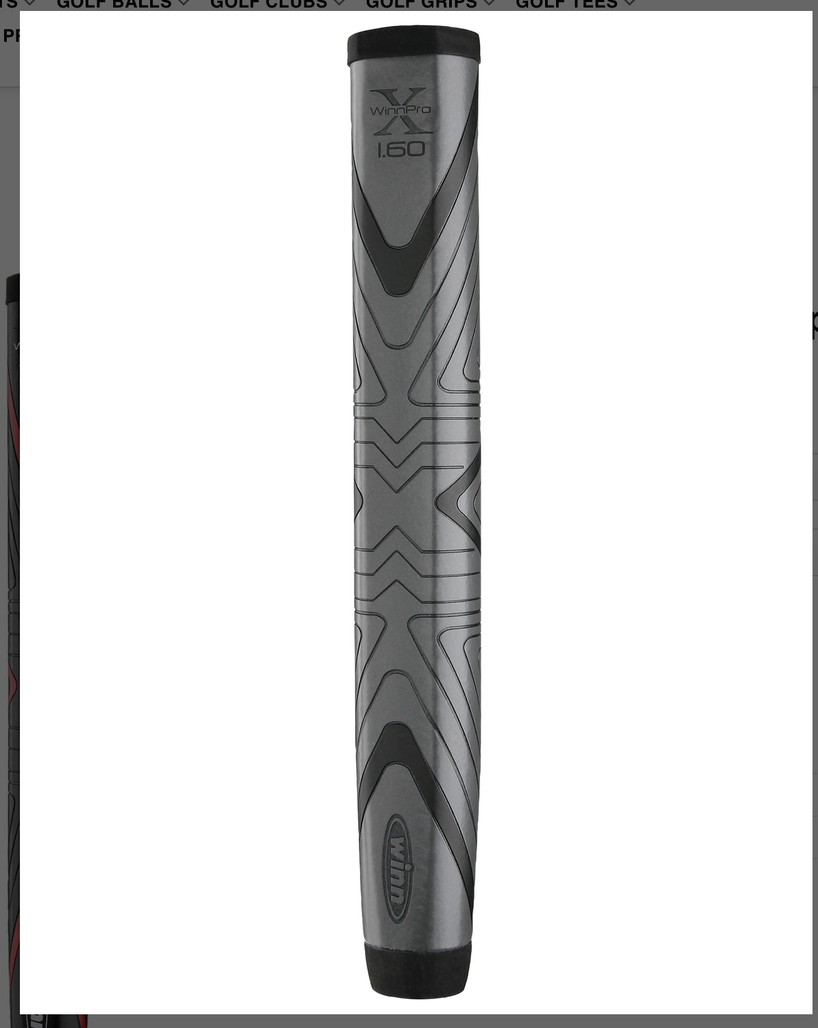 WinnPro X Putter Grips - Grey 1.60.png