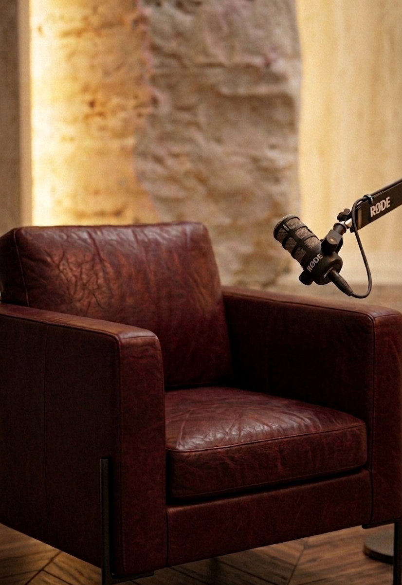 Intervista podcast online per imprenditori registrata in video call con Voci di Imprese