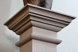 Standard Column/Pedestal in White