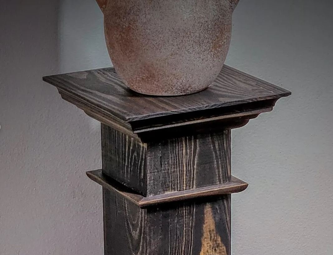 Standard Column/Pedestal in Ebony