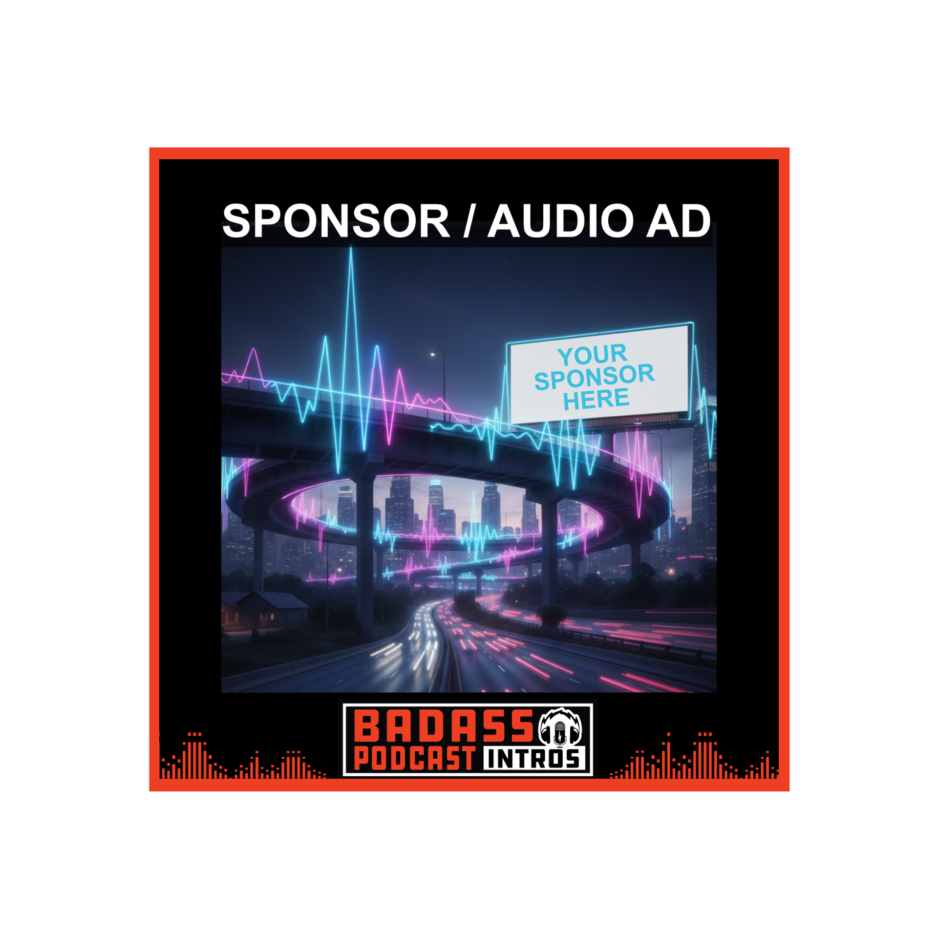 Sponsor / Audio Advertisement (With Voice & Music)