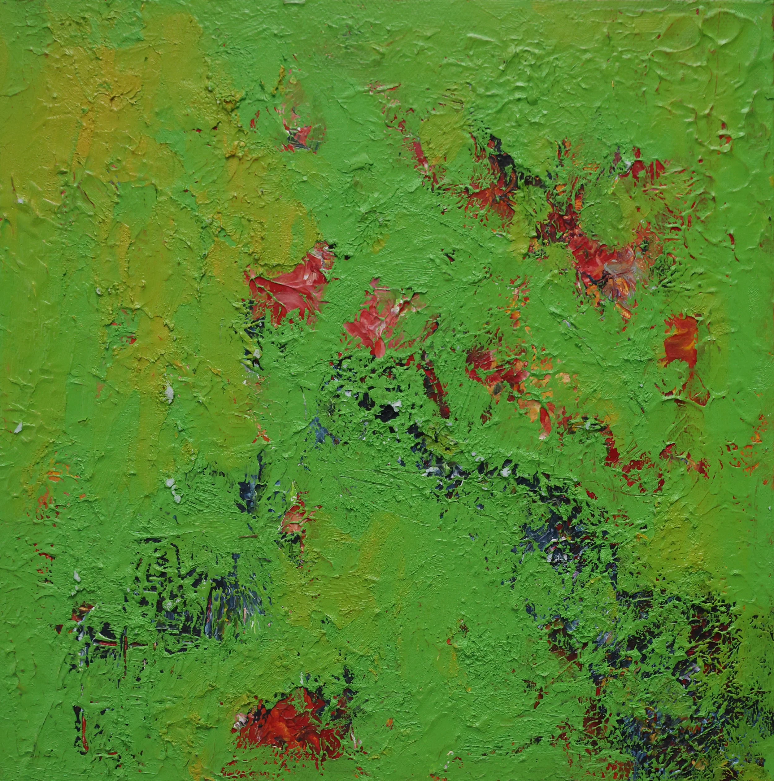 Fading Memories    |   
12 × 12 in    |   
Oil pastels on canvas    |   
2024