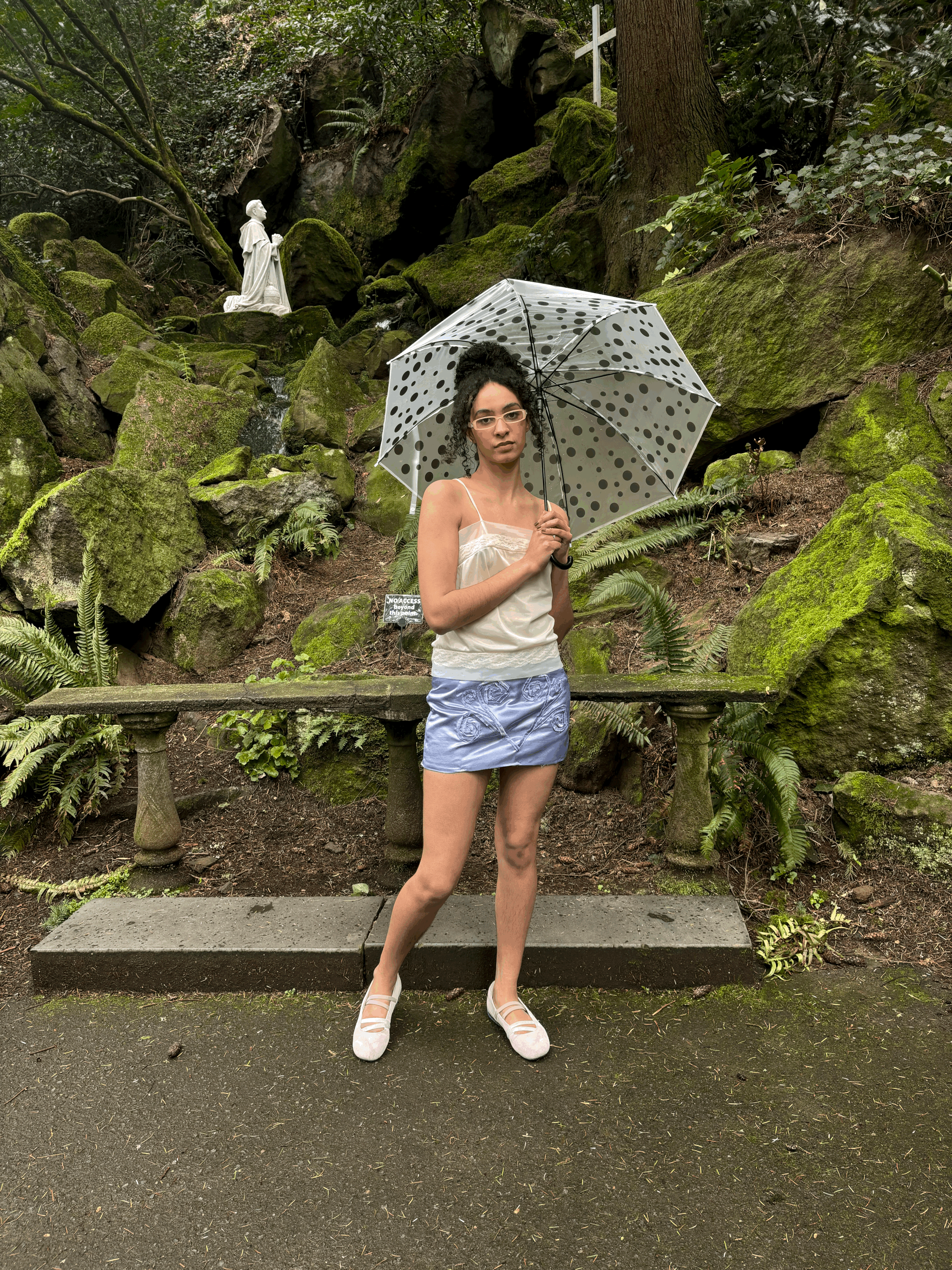 Heaven's Gates Mini Skirt