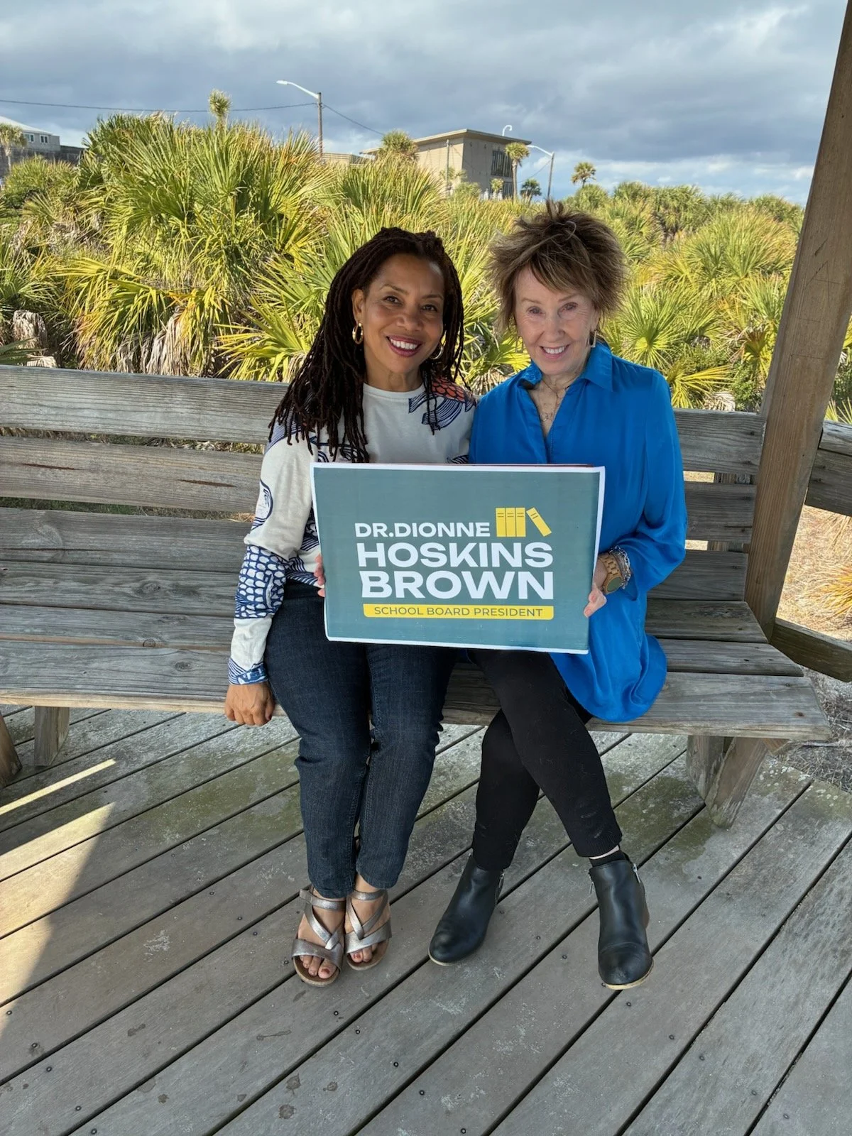Candidate for SCCPSS School Board President Dr. Hoskins-Brown endorsed by former Tybee Mayor Shirley Sessions