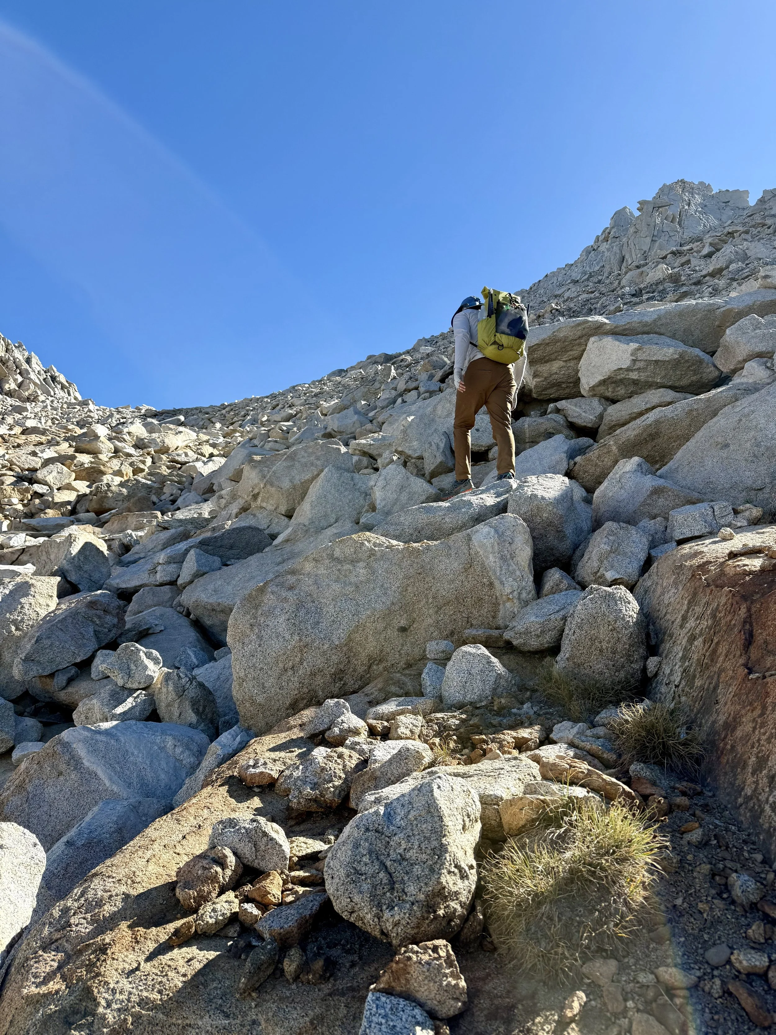 Heading up Grinnell Col