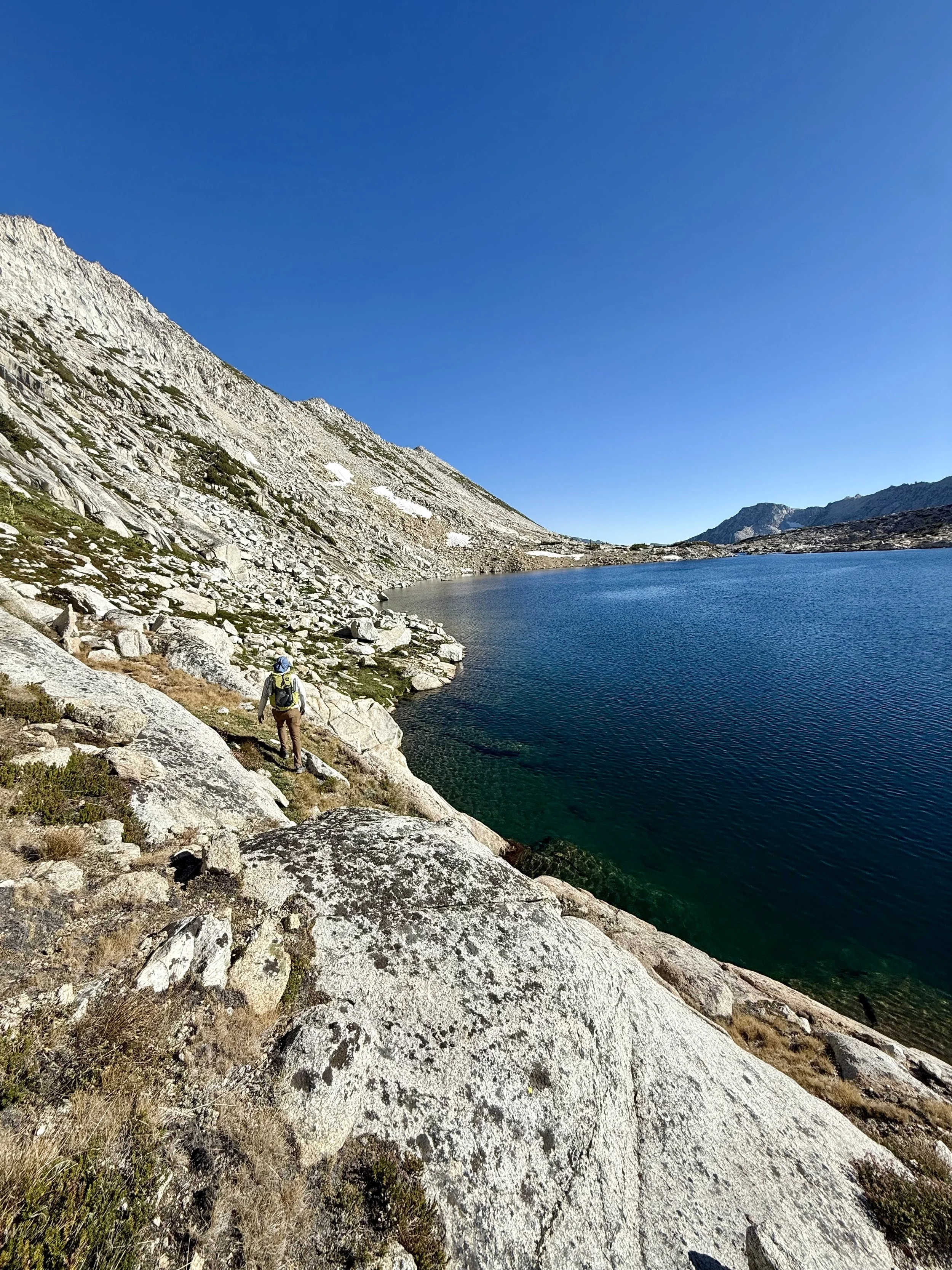 Shore of Grinnell Lake