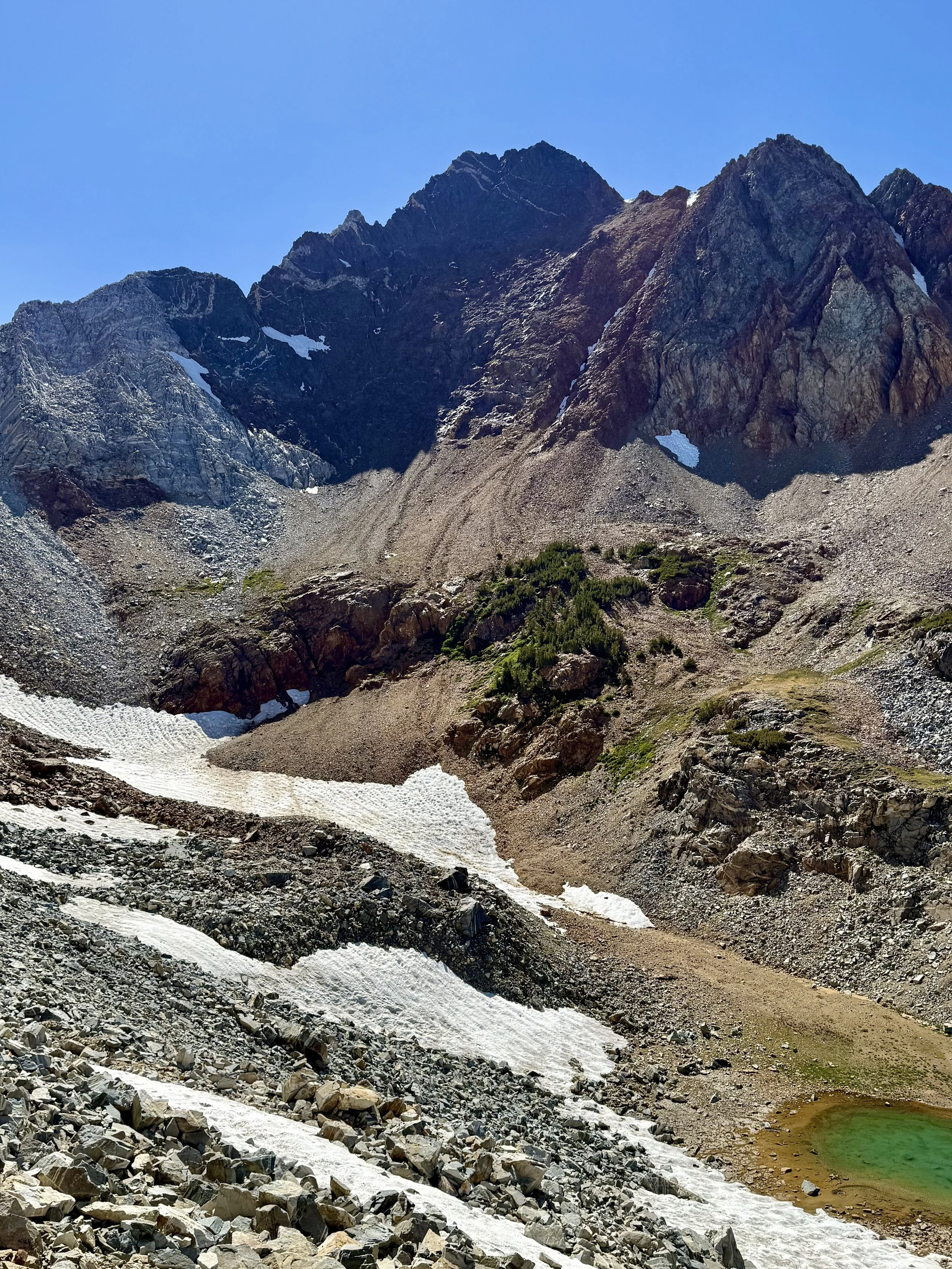 Red and White from the Big McGee Lake side 