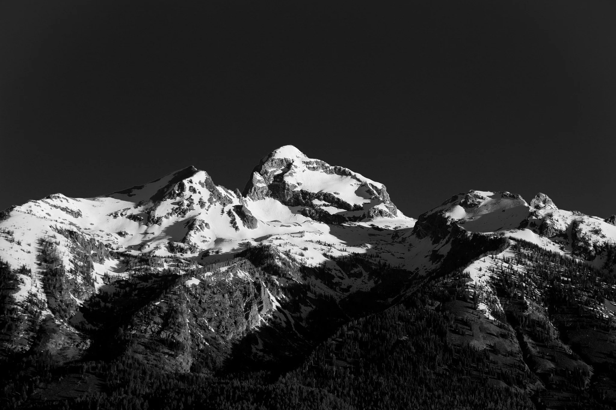 'Dawn Over the Tetons'