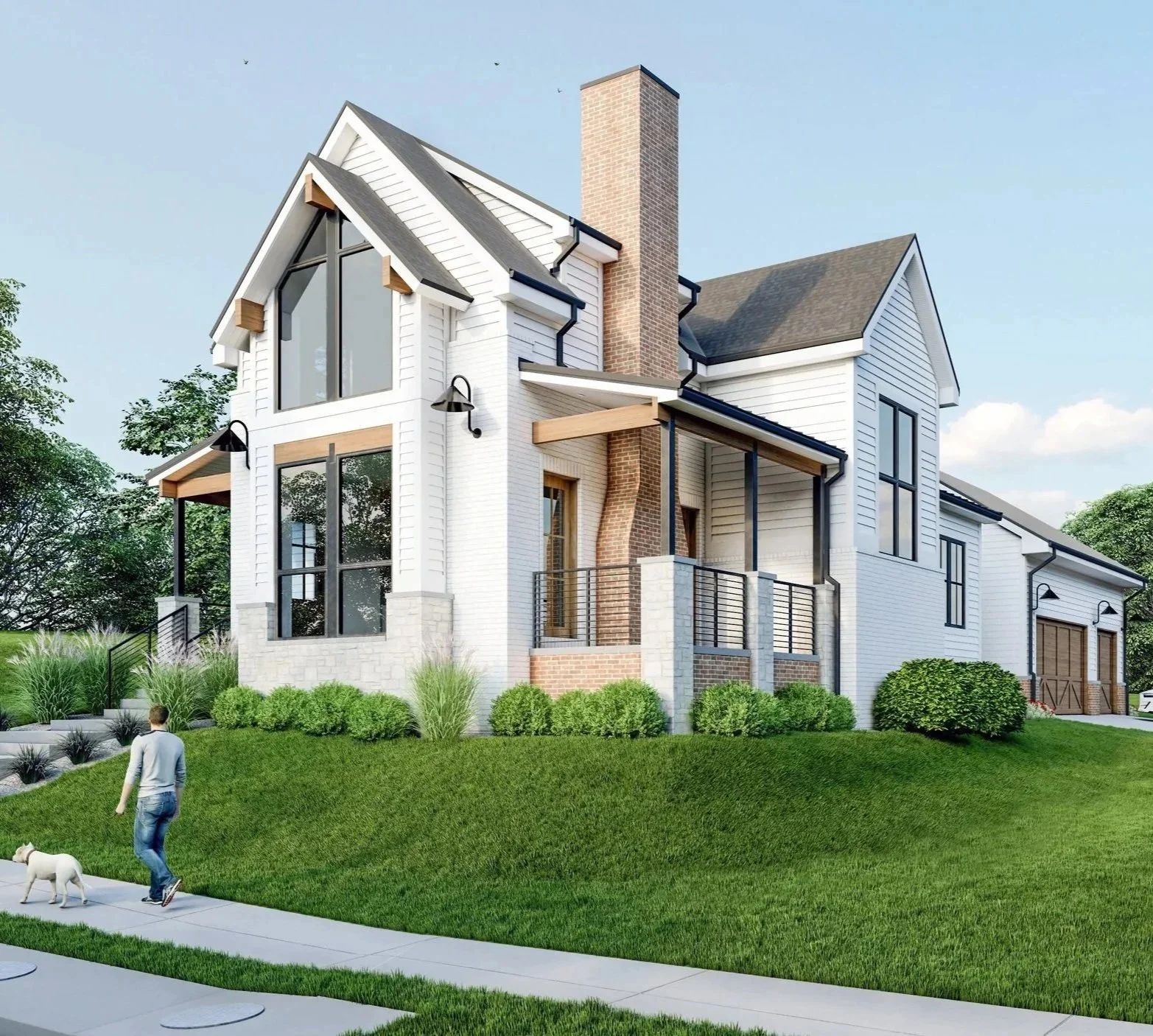 The Clara | Modern Farmhouse Predesigned House Plan