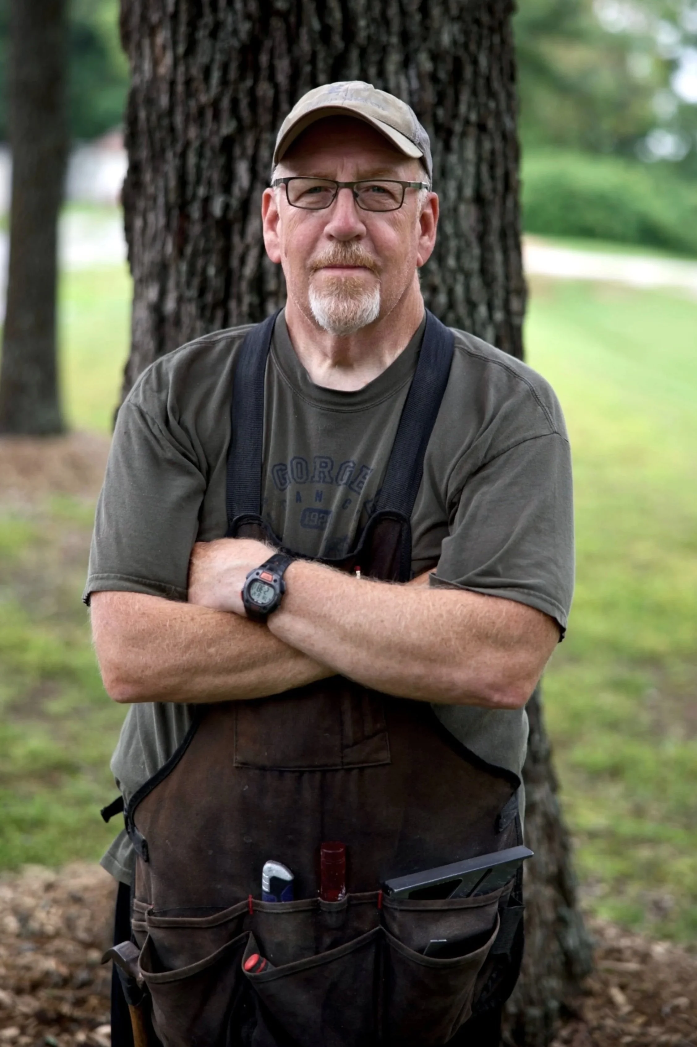 Mark Benton, craftsman at Heartwood House.