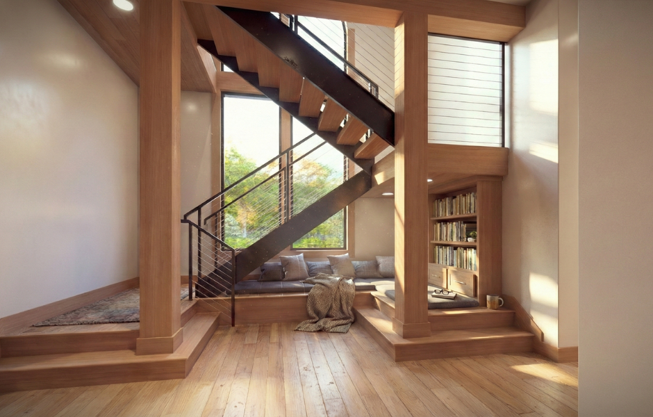Interior Design Under the Stairs Reading Nook Intentional Spaces